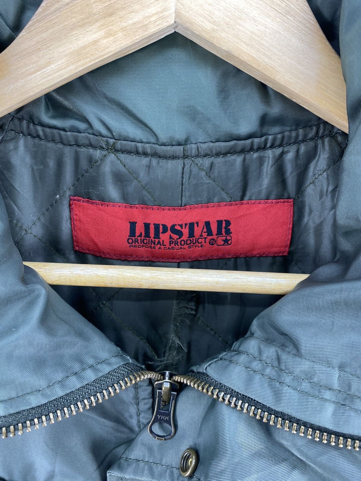 Japanese Brand Vintage Y2k Lipstar Parka Jacket Size US S / EU 44-46 / 1 - 11 Thumbnail