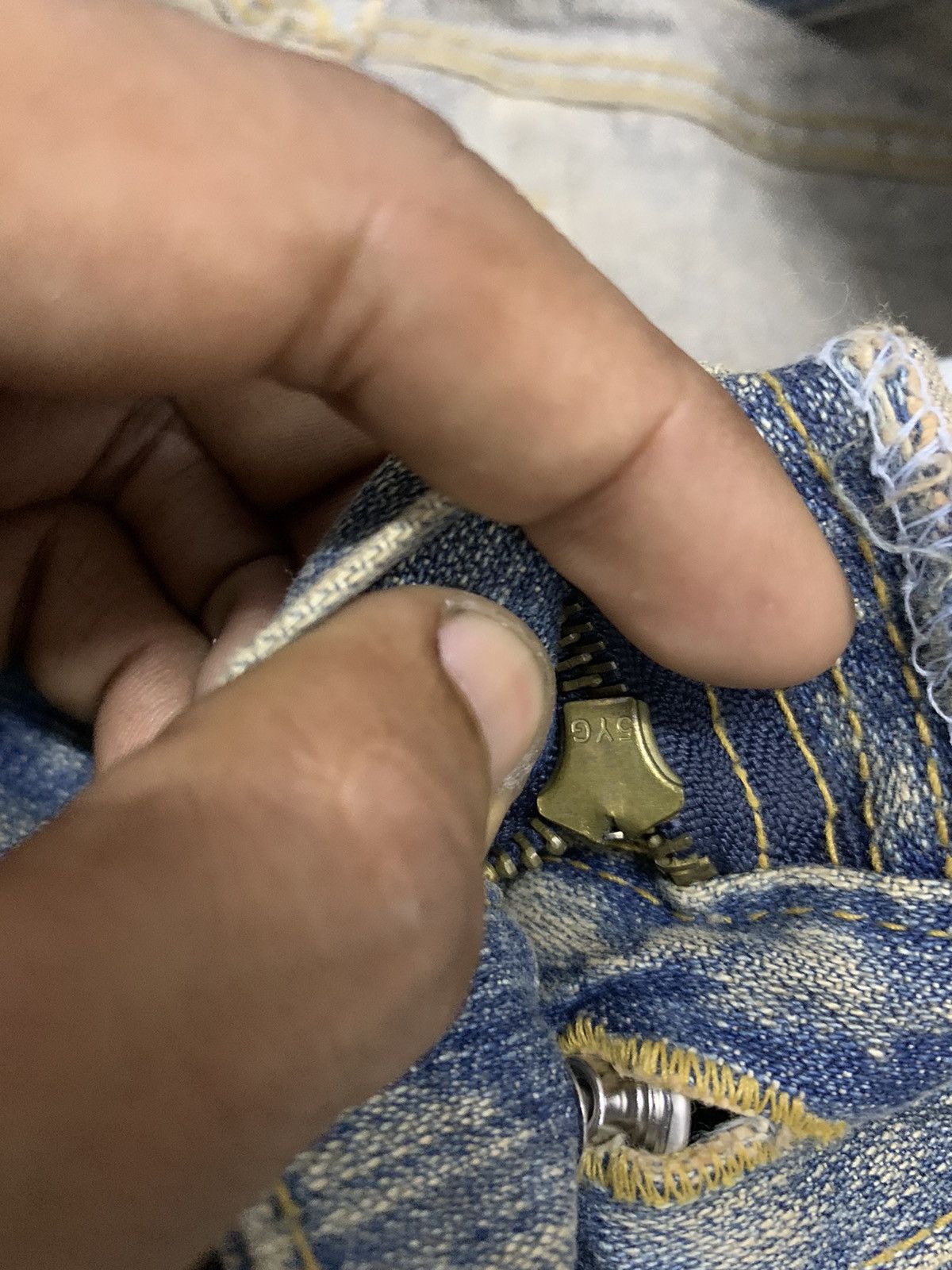 If Six Was Nine HYSTERIC GLAMOUR INSPIRED JAPANESE UNBRAND DISTRESSED Size US 32 / EU 48 - 10 Thumbnail