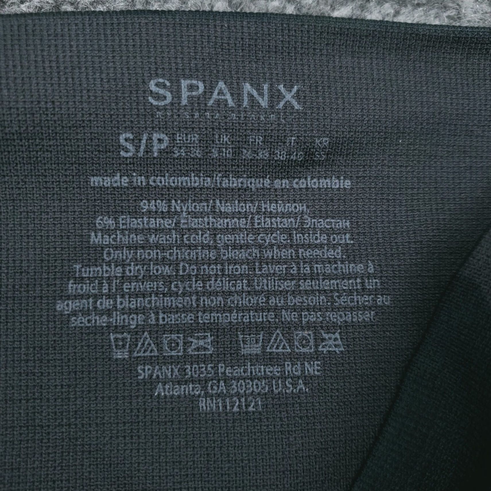 Spanx Spanx Leggings Womens S Small Green Capri Mid-Rise Seamless Camouflage Pull On Size 28" / US 6 / IT 42 - 3 Thumbnail