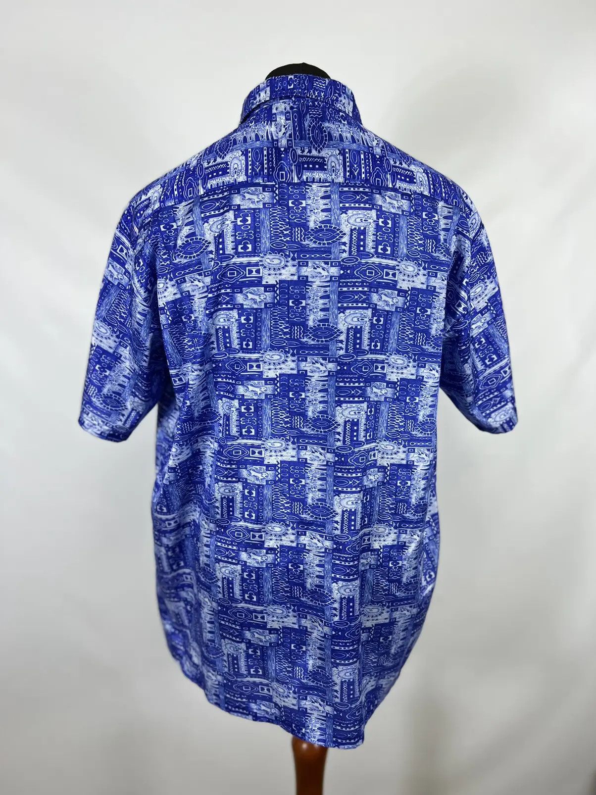 Vintage Vintage 90’s Thai Silk Hawaiian crazy shirt Size US XL / EU 56 / 4 - 2 Thumbnail
