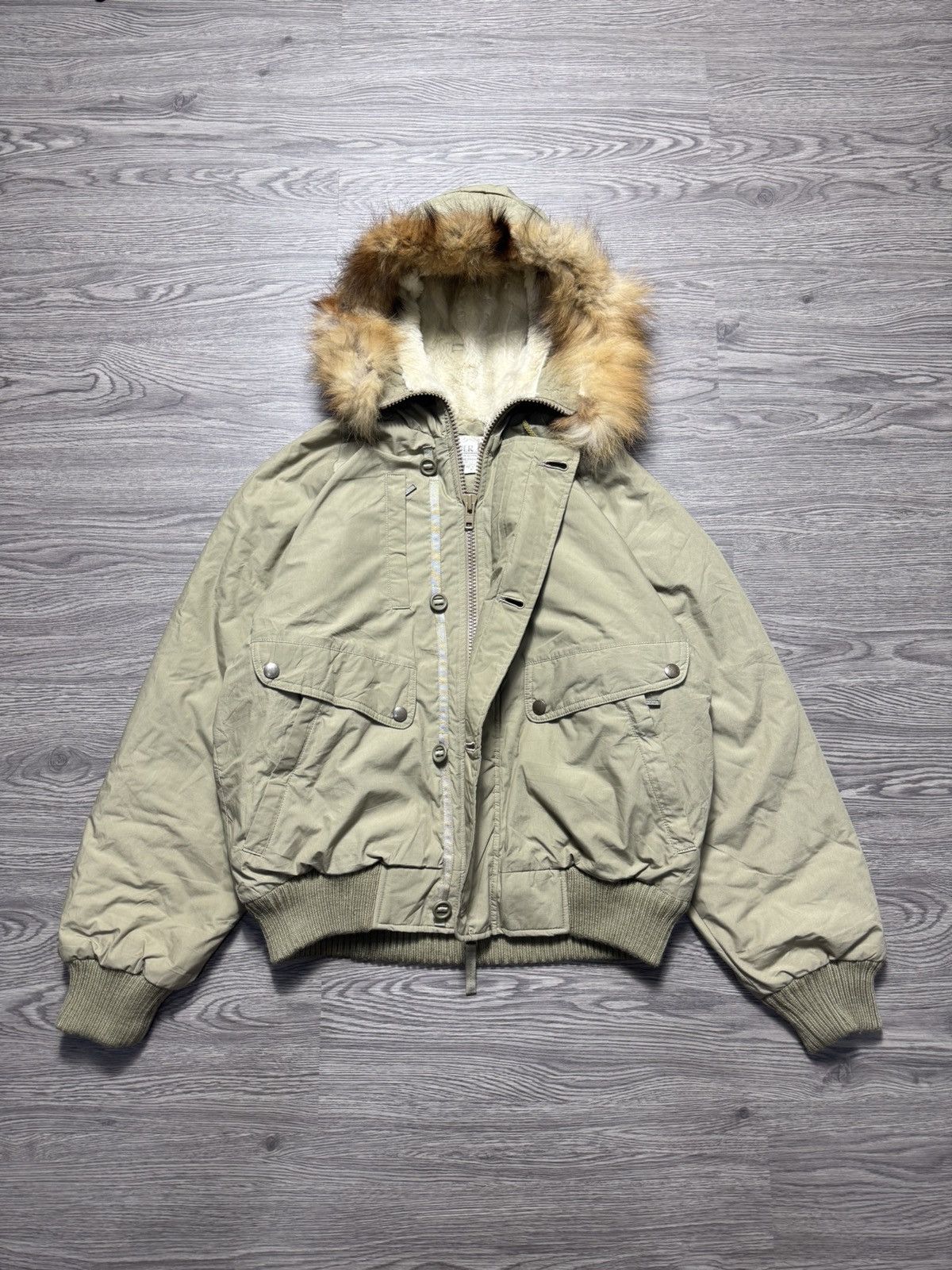 If Six Was Nine 2000s Timber Line by Daiwa Fur Faux Fishing Jacket Size US M / EU 48-50 / 2 - 1 Thumbnail