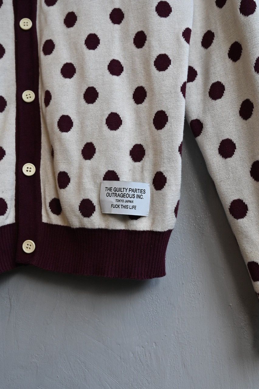 Wacko Maria Wacko Maria Reversible Polka Dot Cardigan Size US M / EU 48-50 / 2 - 8 Thumbnail
