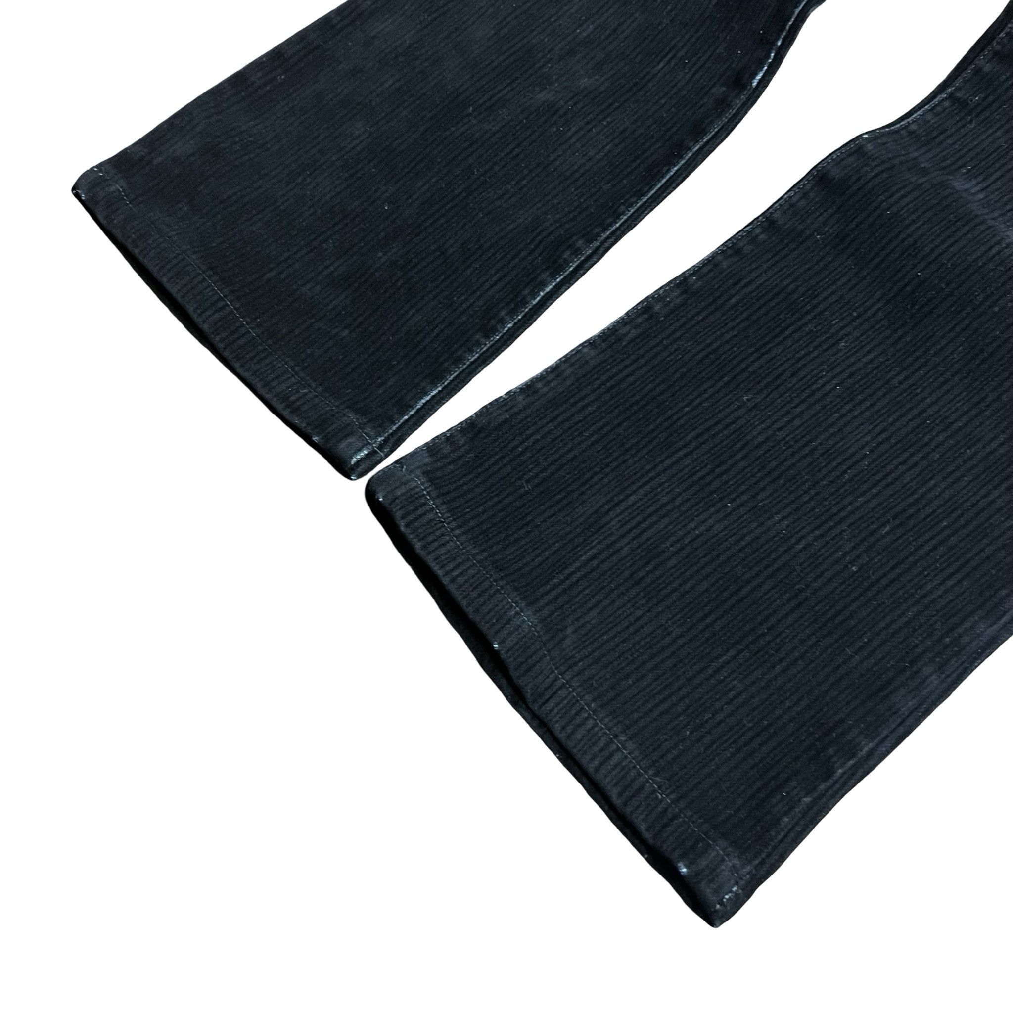Parasuco Parasuco Made in Italy Black Velvet Pants - 30” Size US 30 / EU 46 - 3 Thumbnail