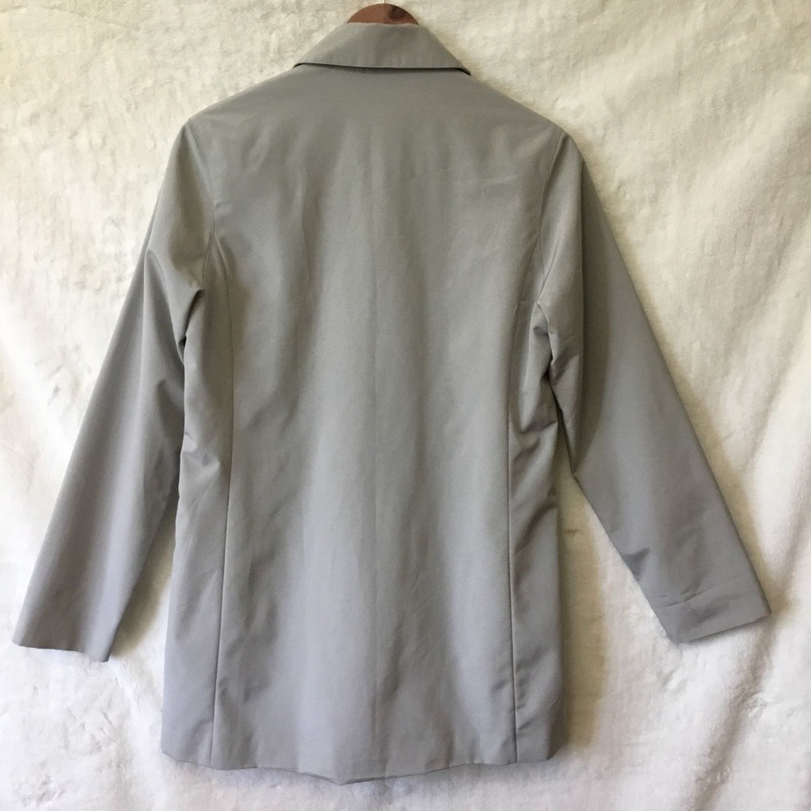 Kenneth Cole Kenneth Cole Reaction Light Gray Classic Rain Coat Size S / US 4 / IT 40 - 6 Thumbnail
