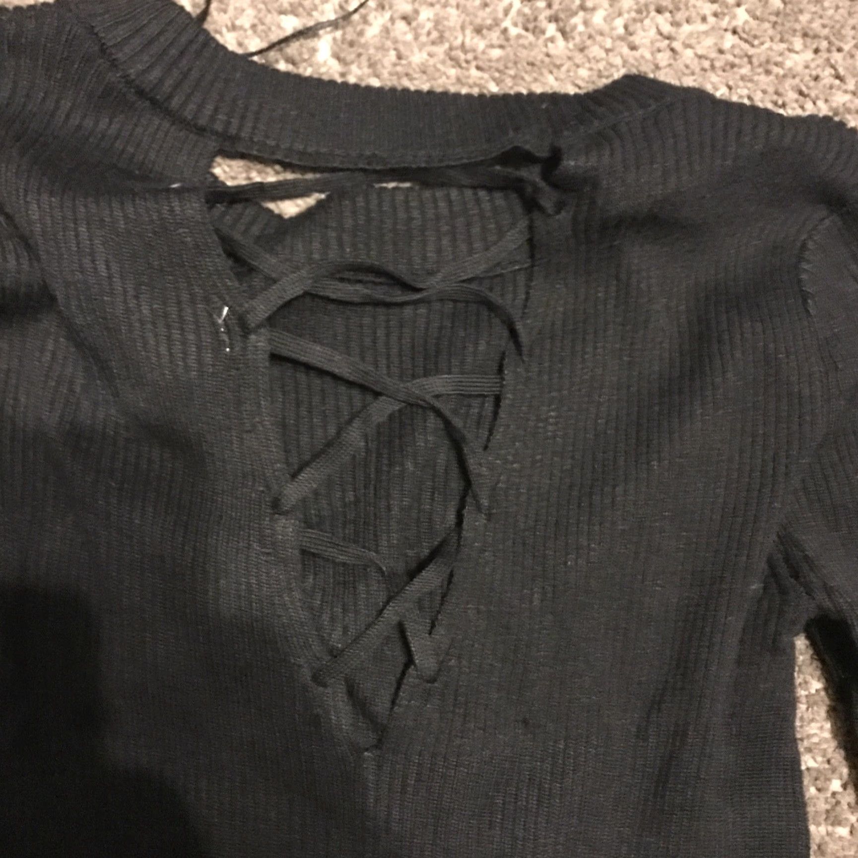 Vintage Pink Republic Women Sweater XS Black New With Tag Size XS / US 0-2 / IT 36-38 - 4 Thumbnail