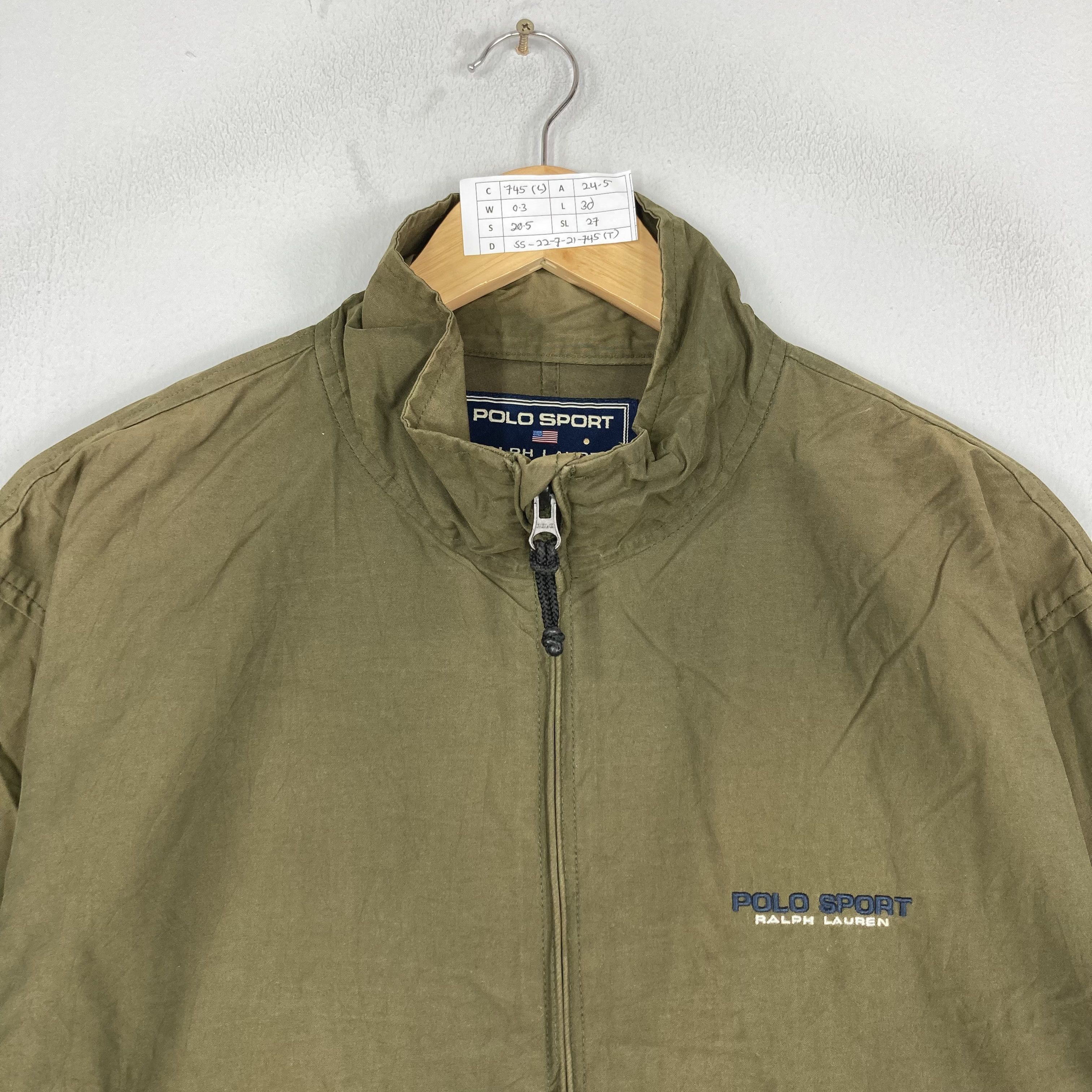 Polo Ralph Lauren Vintage POLO SPORT By Ralph Lauren Full Zipper Jacket Size US L / EU 52-54 / 3 - 2 Thumbnail