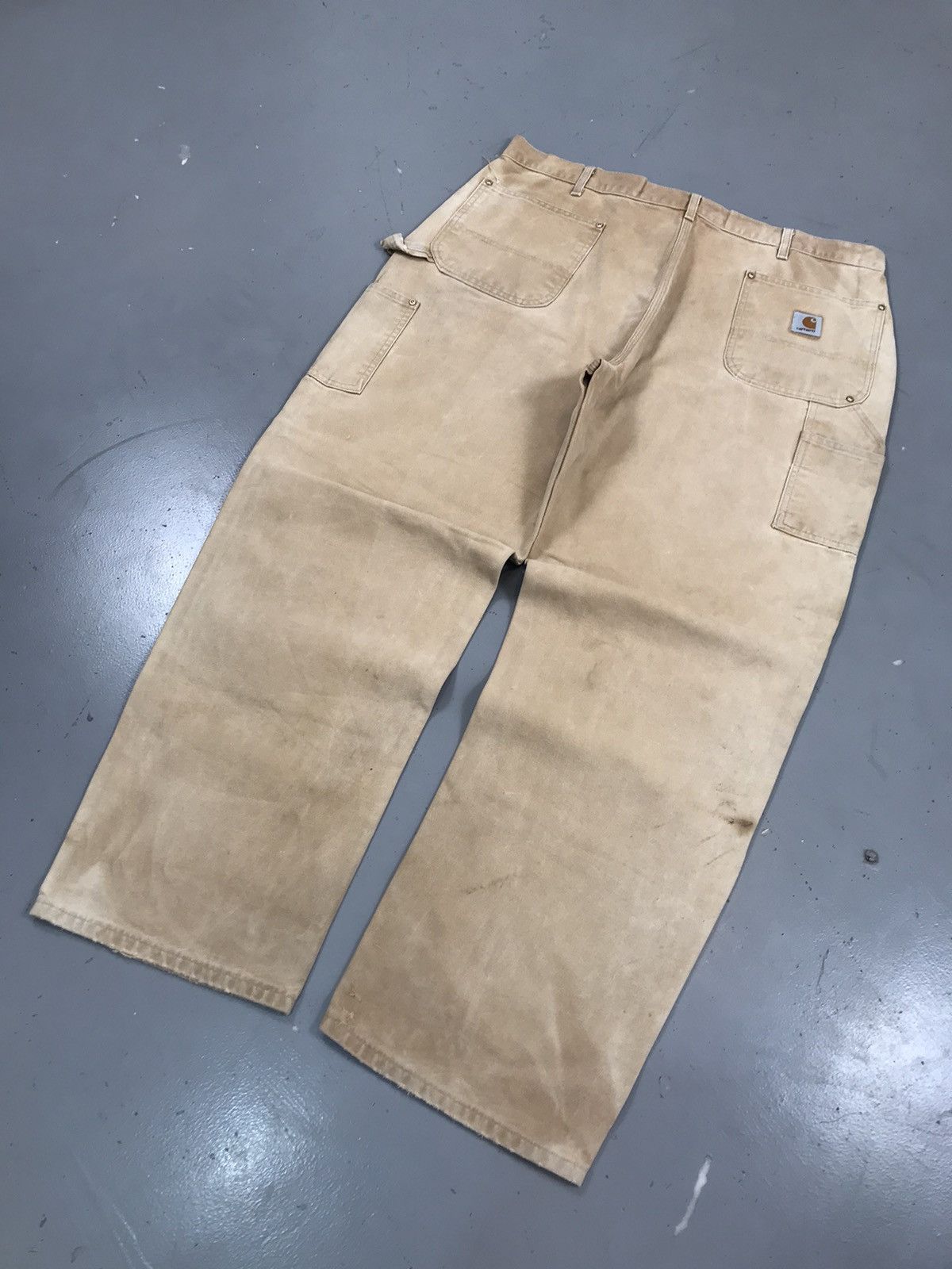 Carhartt × Vintage Vintage Carhartt double knee B01 BRN denim pant Size US 40 / EU 56 - 5 Thumbnail