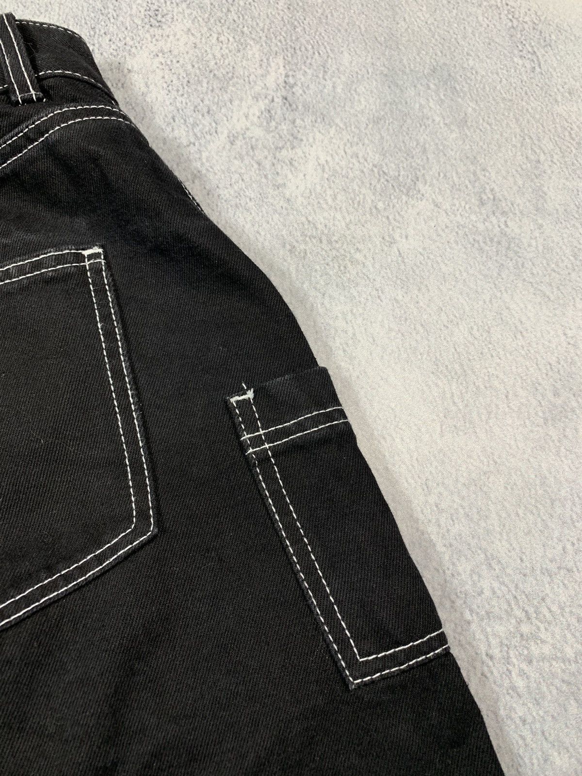 Japanese Brand × Vintage Intake Y2K Japanese cargo denim skirt workwear opium style Size 32" / US 10 / IT 46 - 7 Thumbnail