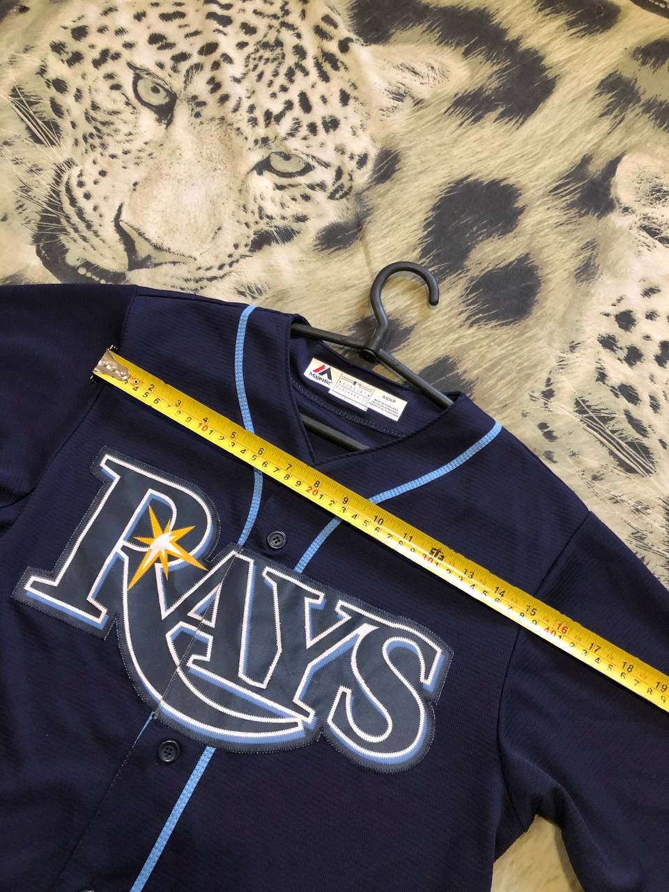 Majestic Vintage Y2K Majestic Tampa Bay Rays Stitched Jersey Blue S Size US S / EU 44-46 / 1 - 8 Thumbnail