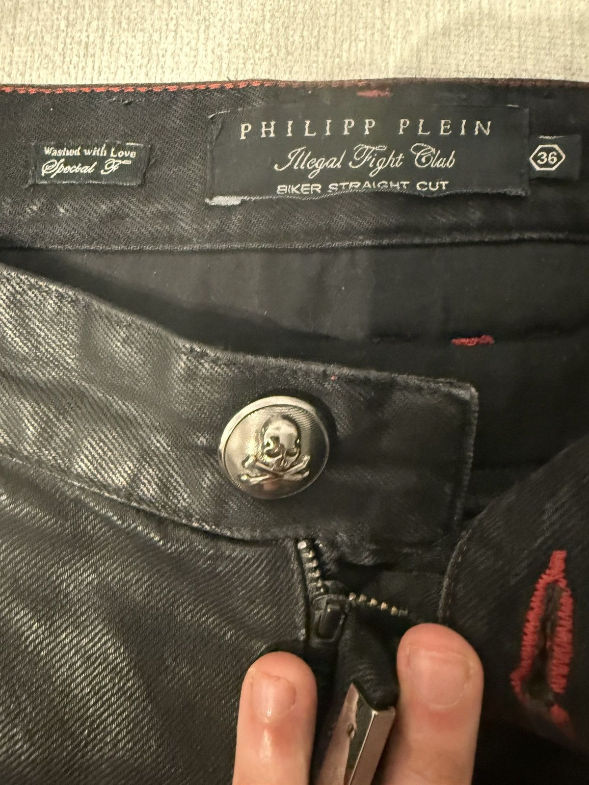 Philipp Plein Philipp Plein black jeans Size US 36 / EU 52 - 4 Thumbnail