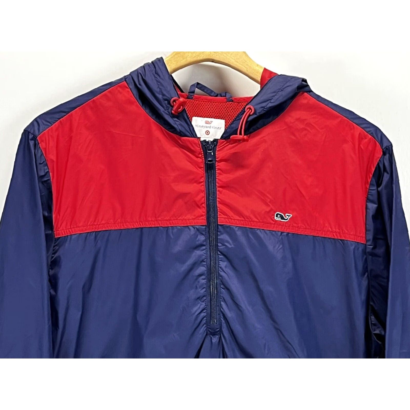 Vineyard Vines Vineyard Vines Windbreaker Jacket Multicolor Hooded 1/4 Zip Mens Medium Size US M / EU 48-50 / 2 - 3 Thumbnail