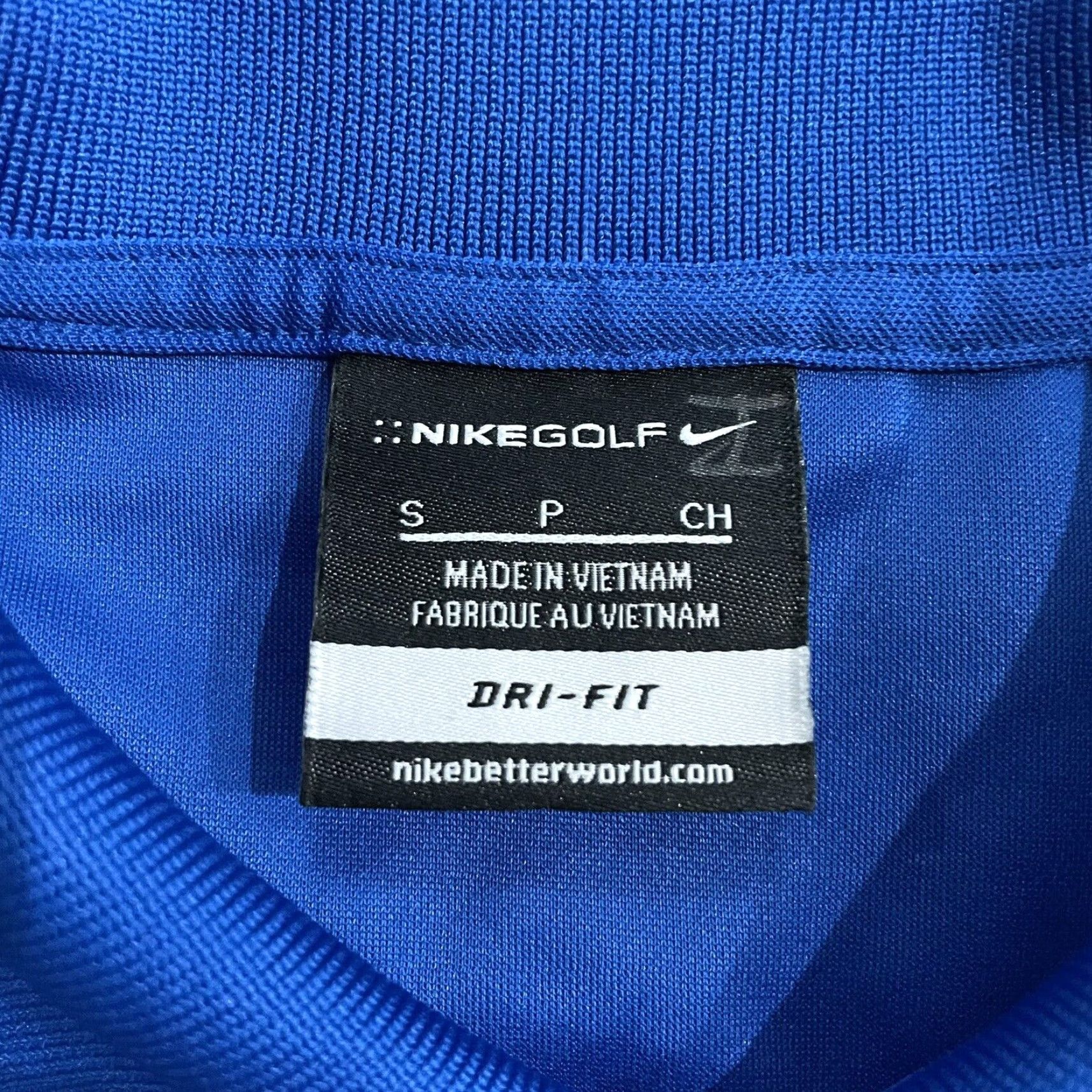 Vintage NIKEGOLF Dri-Fit Polo Shirt Mens Size S Blue Golf Polo Shirt Mens Small Blue NikeGolf Dri-Fit 90s? Size US S / EU 44-46 / 1 - 4 Thumbnail