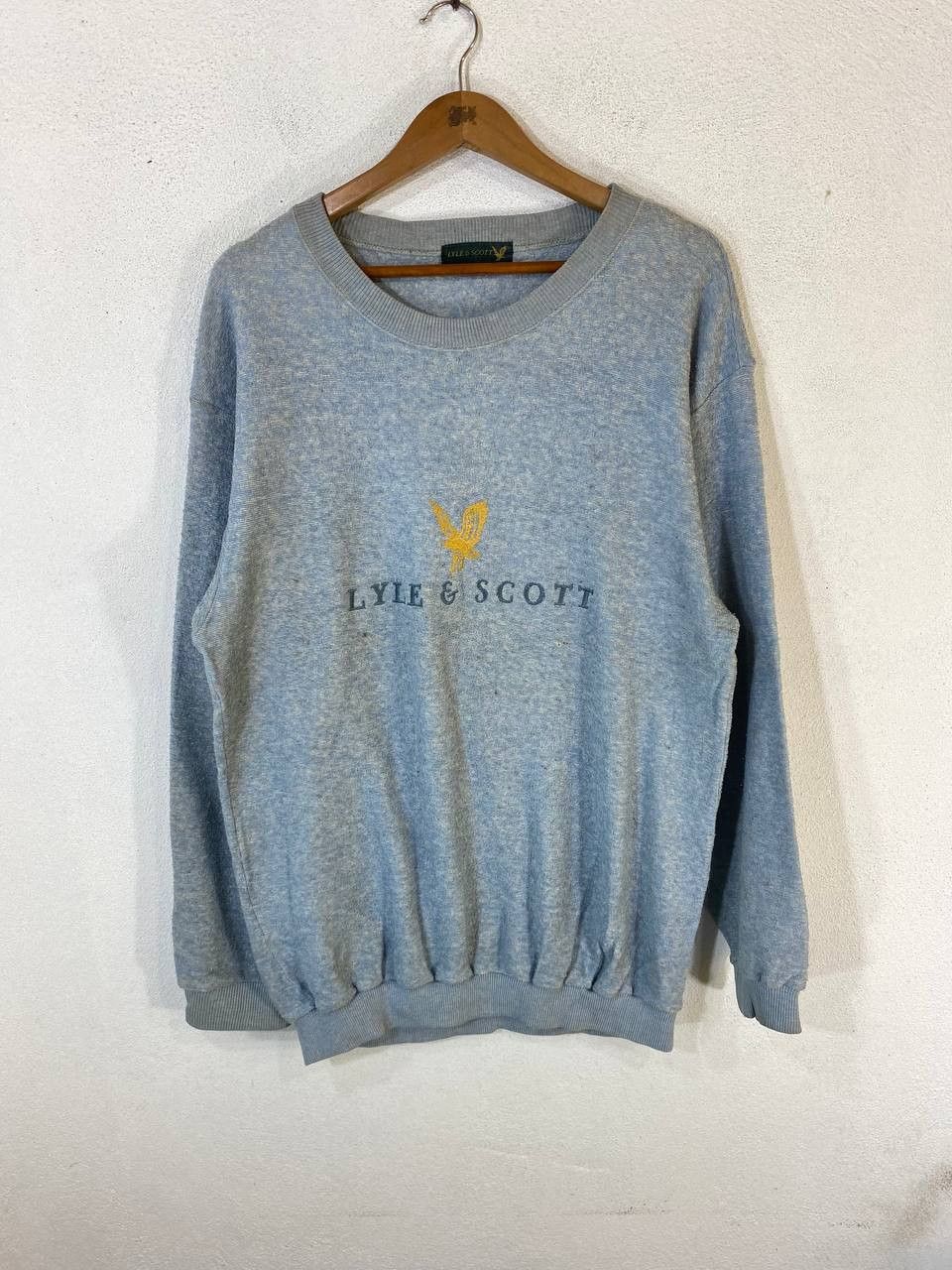 Lyle & Scott vintage lyle & scott sweatshirt embroided logo Size US L / EU 52-54 / 3 - 1 Thumbnail