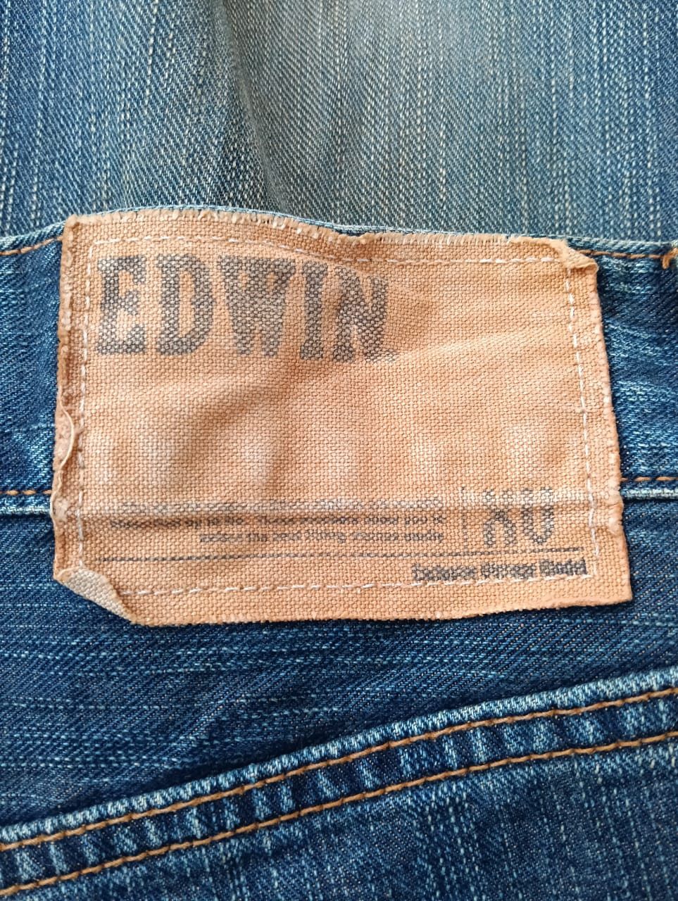 Edwin EDWIN Jeans Blue Trip Wide Leg Baggy Denim Size US 34 / EU 50 - 8 Thumbnail