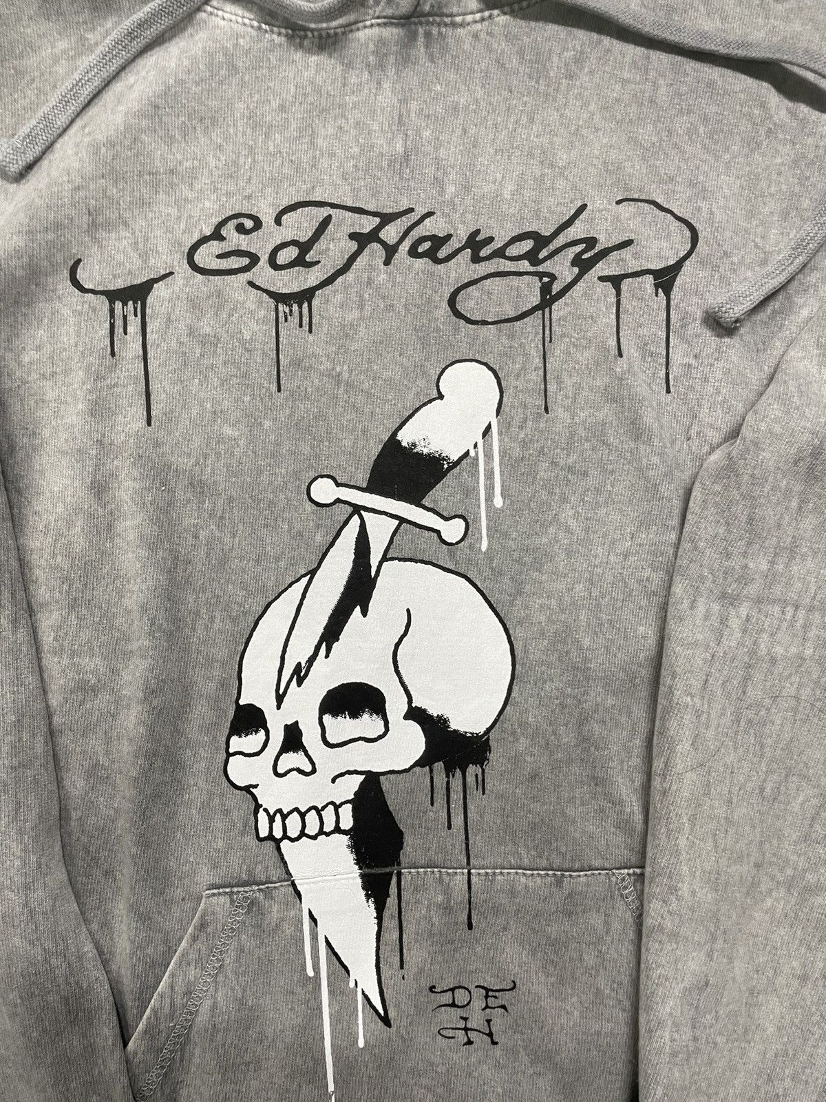 Ed Hardy × Vintage Ed Hardy Hoodie Large Rare Size US L / EU 52-54 / 3 - 3 Thumbnail