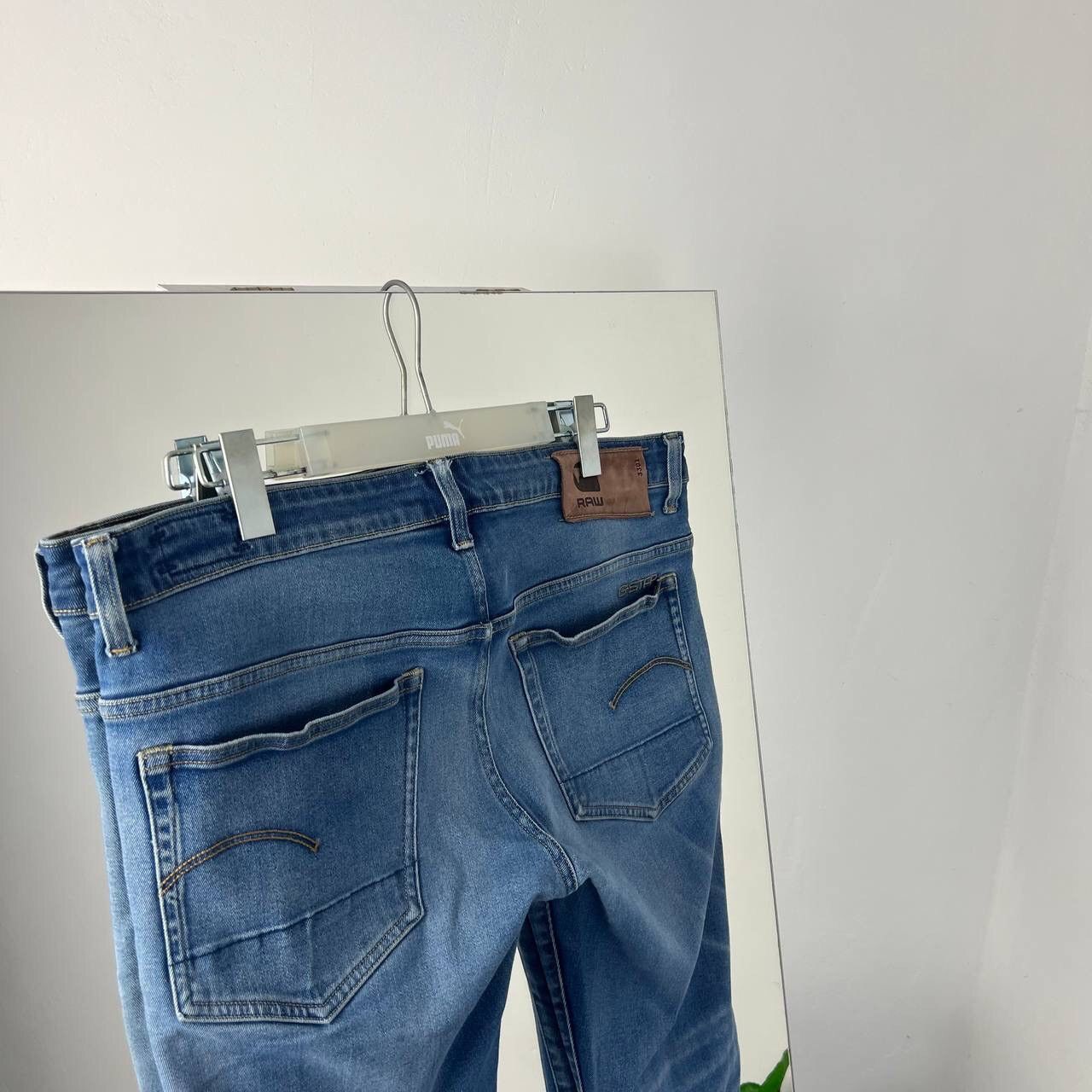 G-Star Distressed Denim Raw G Star Vintage Skinny Y2k Size US 36 / EU 52 - 3 Thumbnail