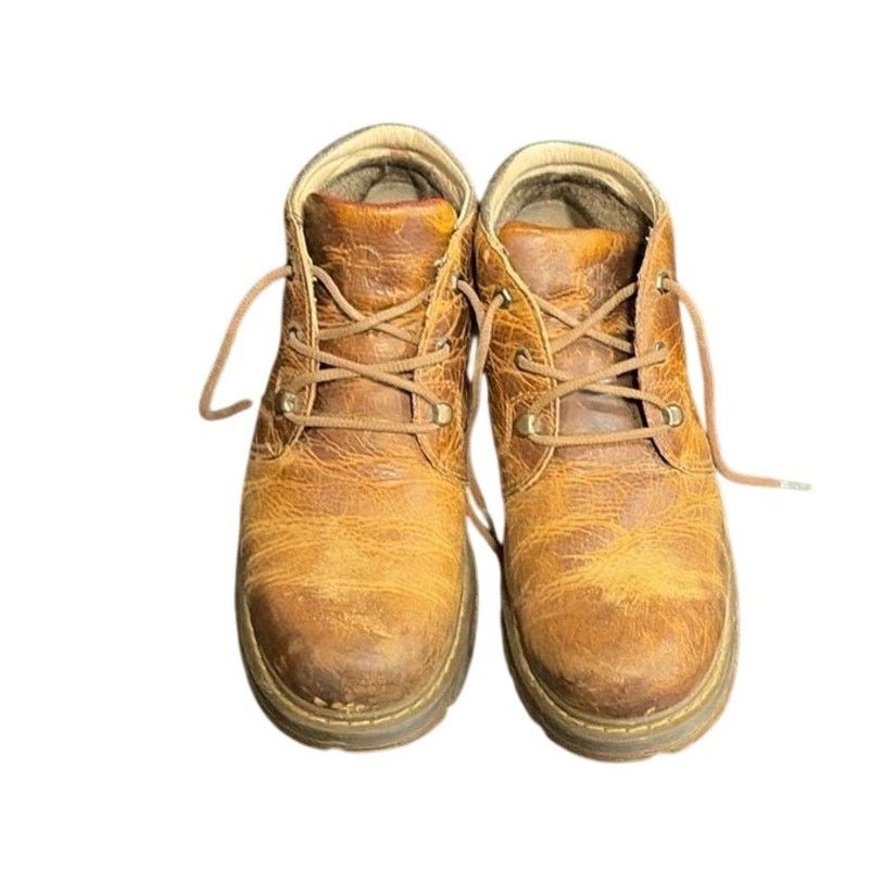 Dr. Martens Dr. Martens Tan Brown Tumbled leather Boots Size US 11 / IT 41 - 3 Thumbnail
