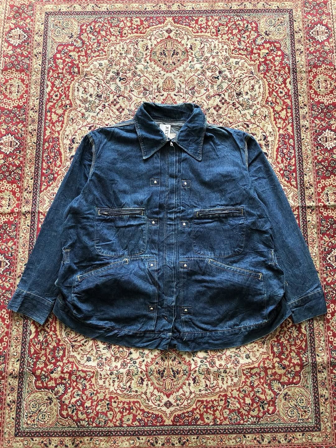 45rpm 45Rpm Oversized Type 2 Denim Jacket Baggy Jeans Jacket Size US XL / EU 56 / 4 - 1 Thumbnail