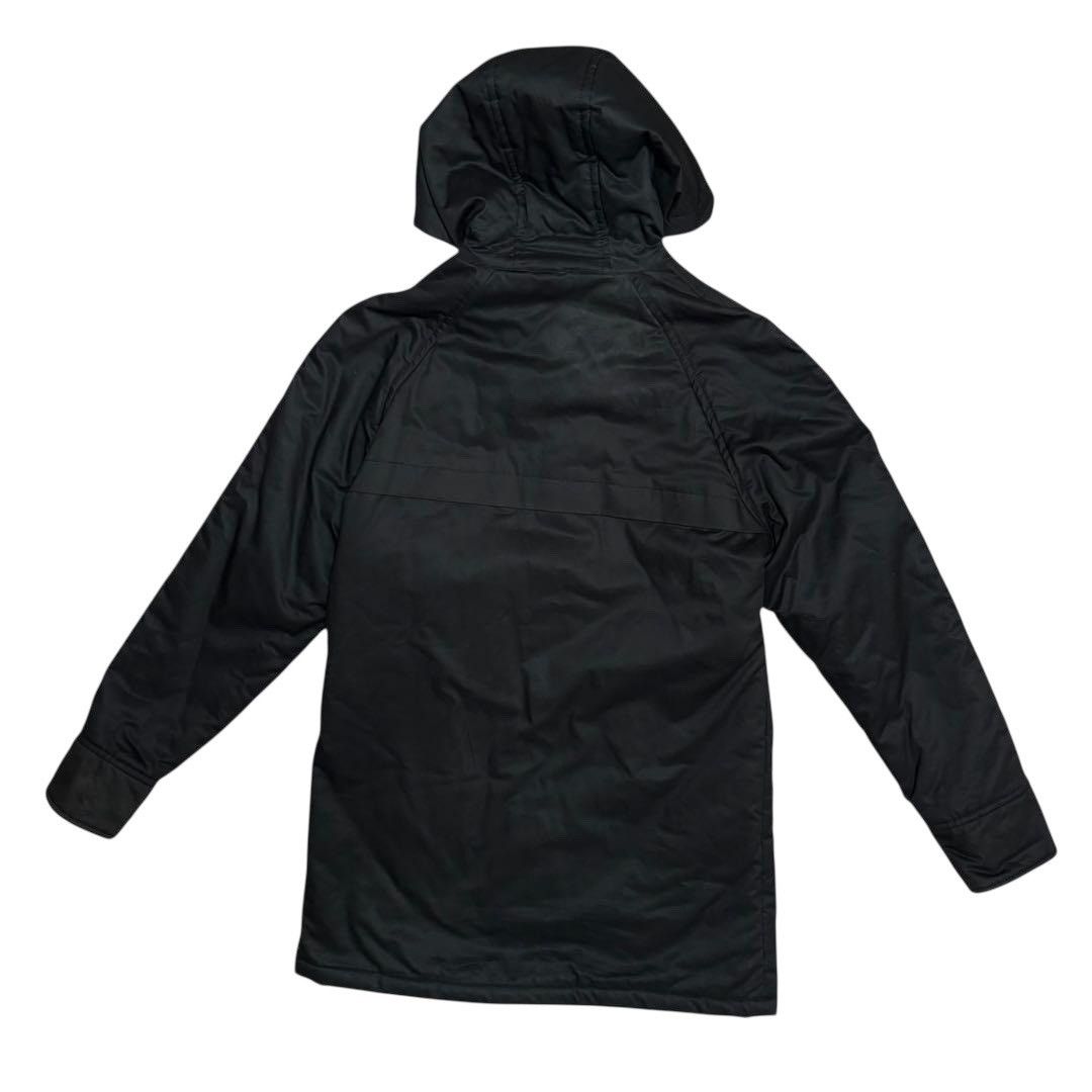 PPFM PPFM Rabbit Fur Hooded Coat Black Cotton Long Jacket Size US L / EU 52-54 / 3 - 3 Thumbnail