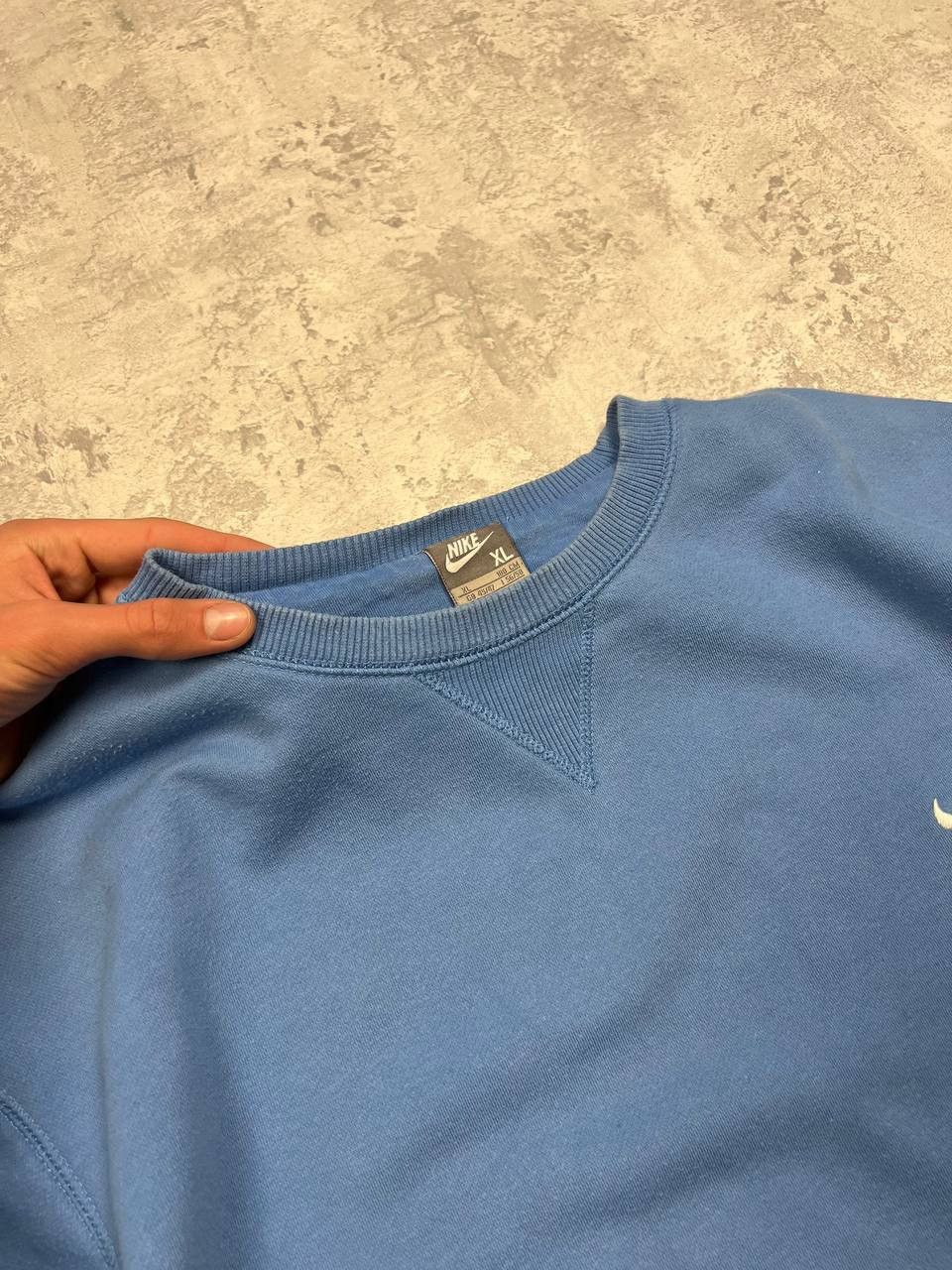 Nike Vintage Nike Blue Sweatshirt Size US XL / EU 56 / 4 - 13 Thumbnail