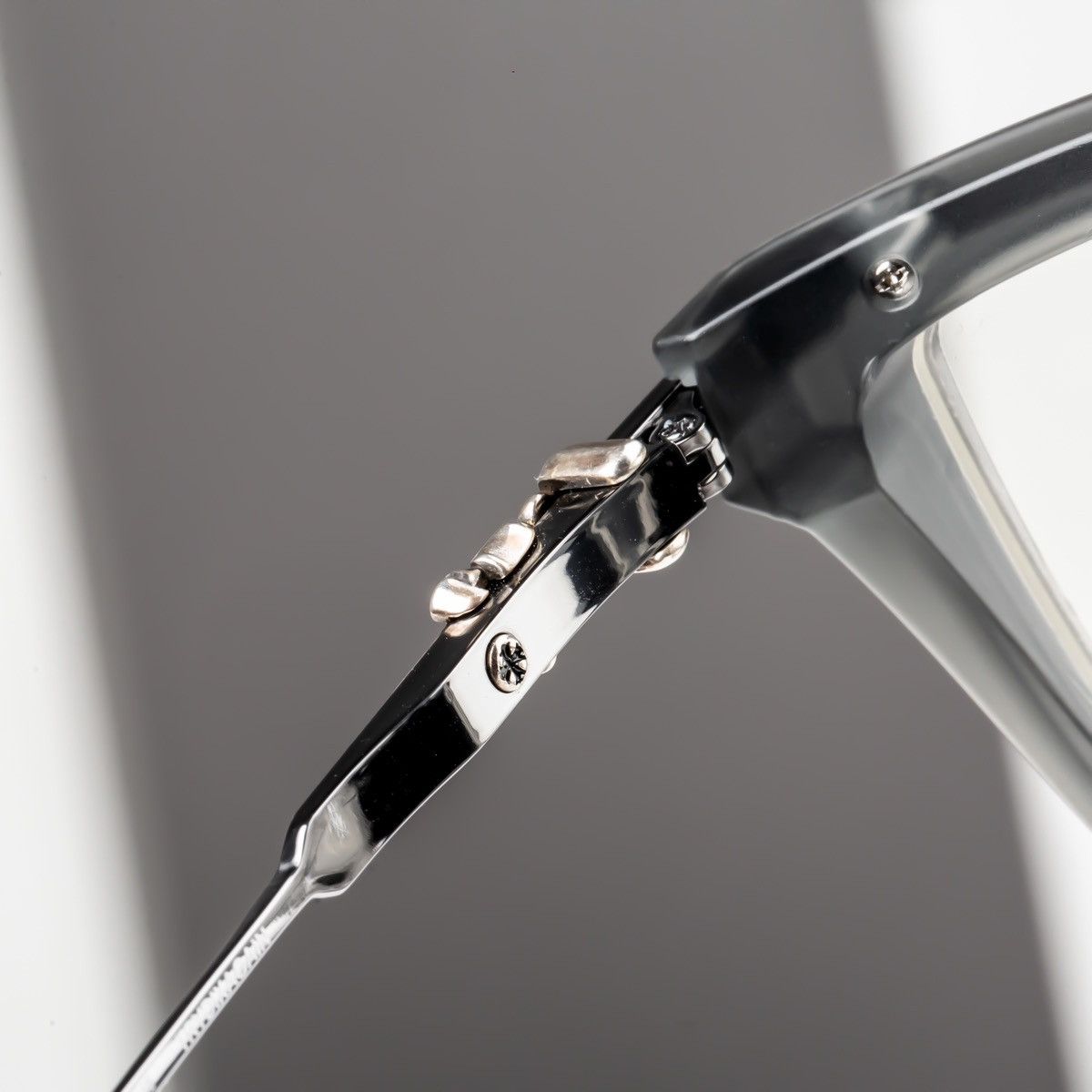 Chrome Hearts CHROME HEARTS TRYDIXAGAIN MATTE GRAPHITE /GUNMETAL GLASSES Size ONE SIZE - 5 Thumbnail