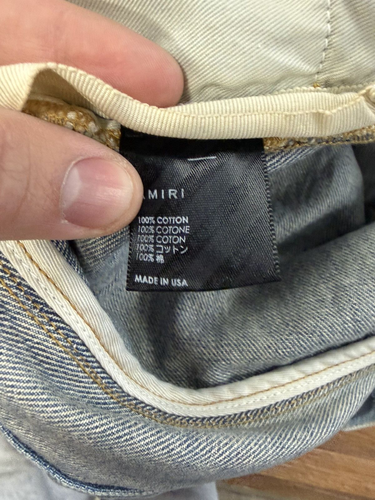 Amiri Amiri Flare Jeans Size 32 Size US 32 / EU 48 - 6 Thumbnail