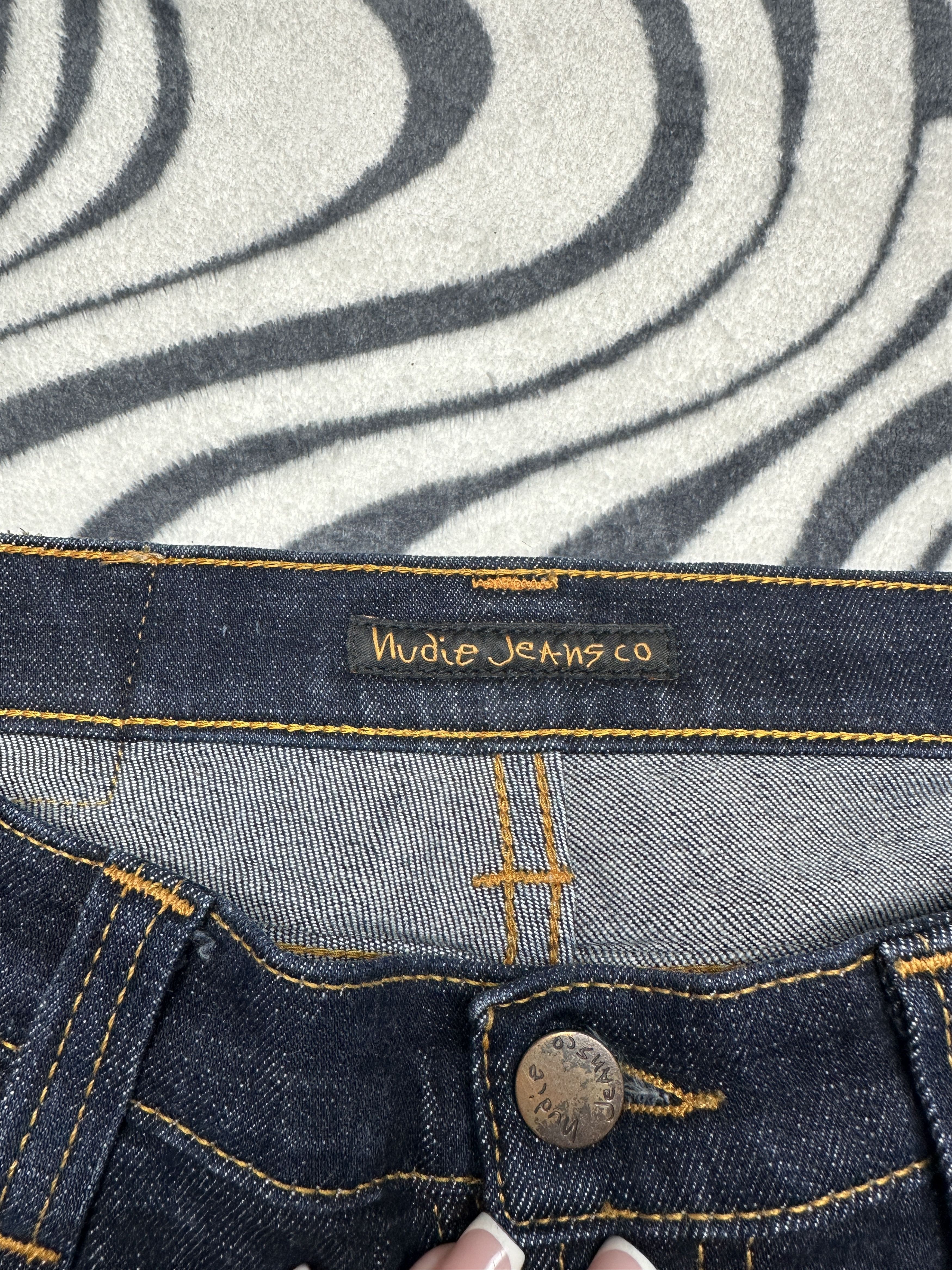Nudie Jeans Nudie Jeans Tight Long John Denim Pants Jeans Size 28" / US 6 / IT 42 - 7 Thumbnail