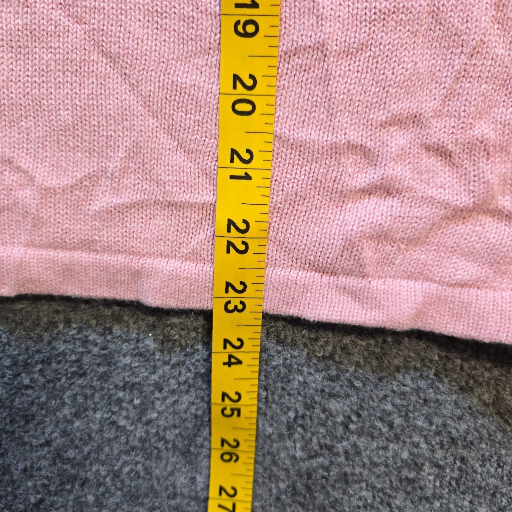 Vintage Storybook Knits Tank Womens Large Pink Beaded Sleeveless Cottage Core Size L / US 10 / IT 46 - 7 Thumbnail