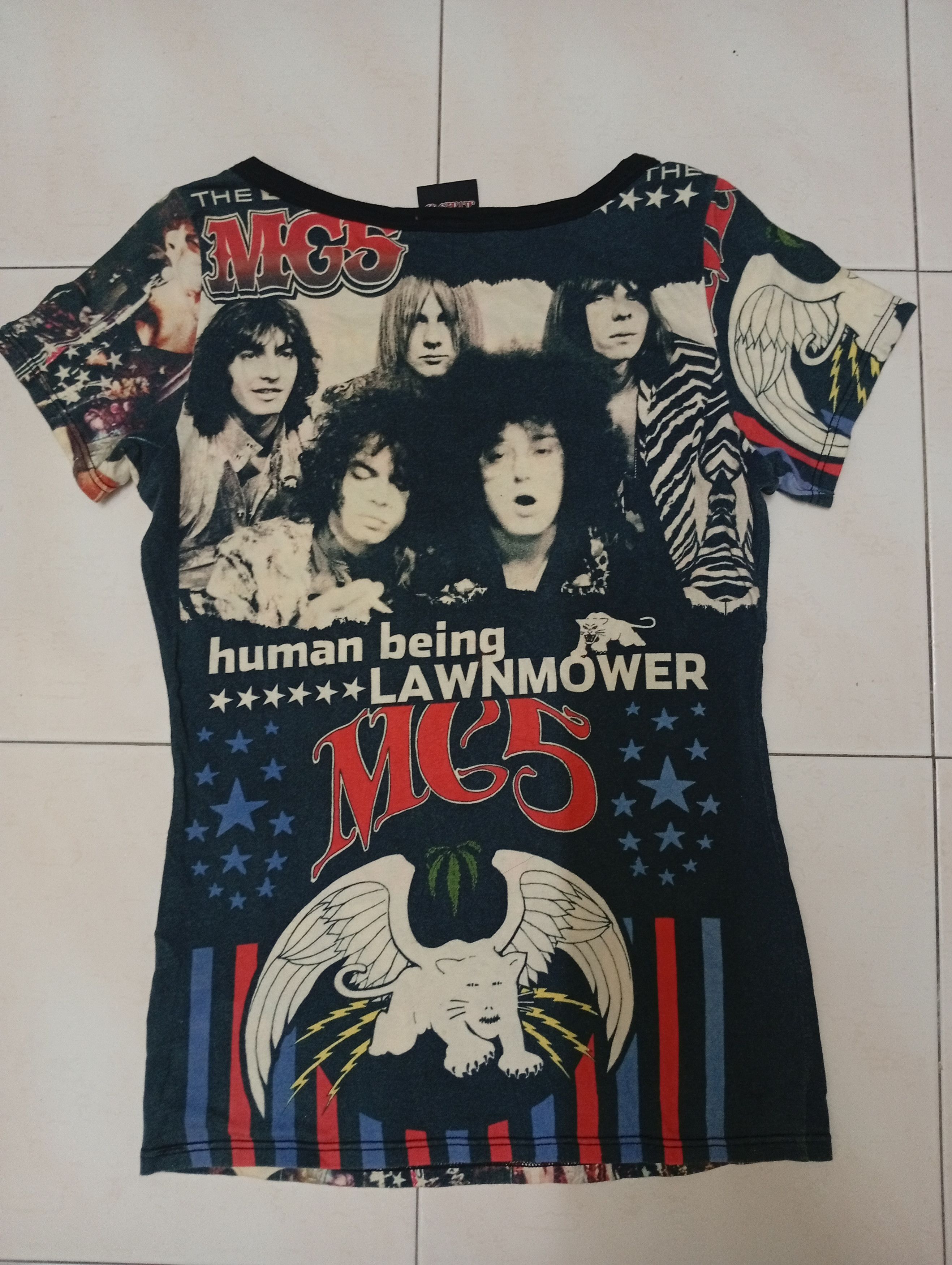 Band Tees vintage Mc5 X hystericn Size XS / US 0-2 / IT 36-38 - 13 Thumbnail