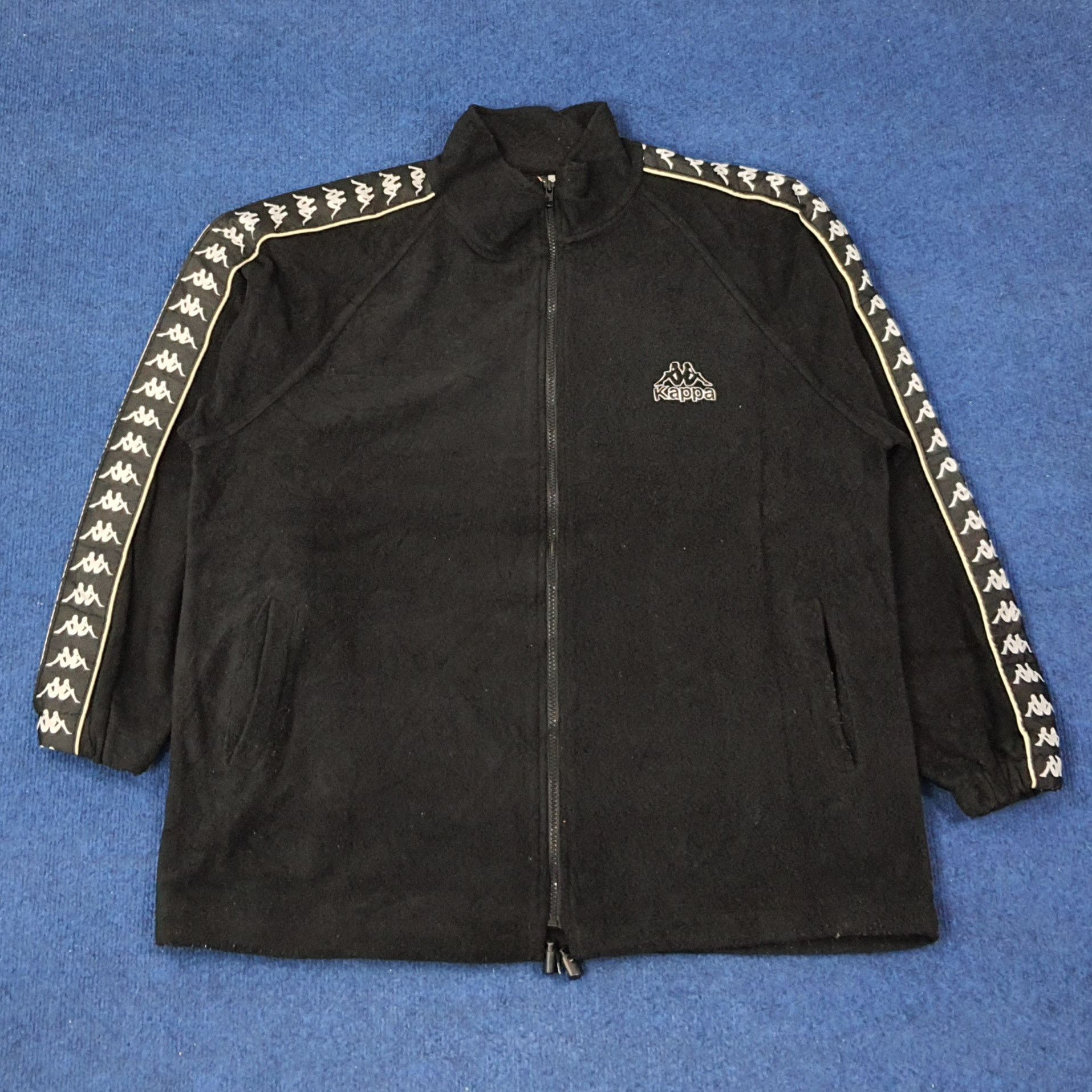 Kappa × Vintage Vintage KAPPA Sportwear Fleece Jacket C231N9 Size US L / EU 52-54 / 3 - 3 Thumbnail
