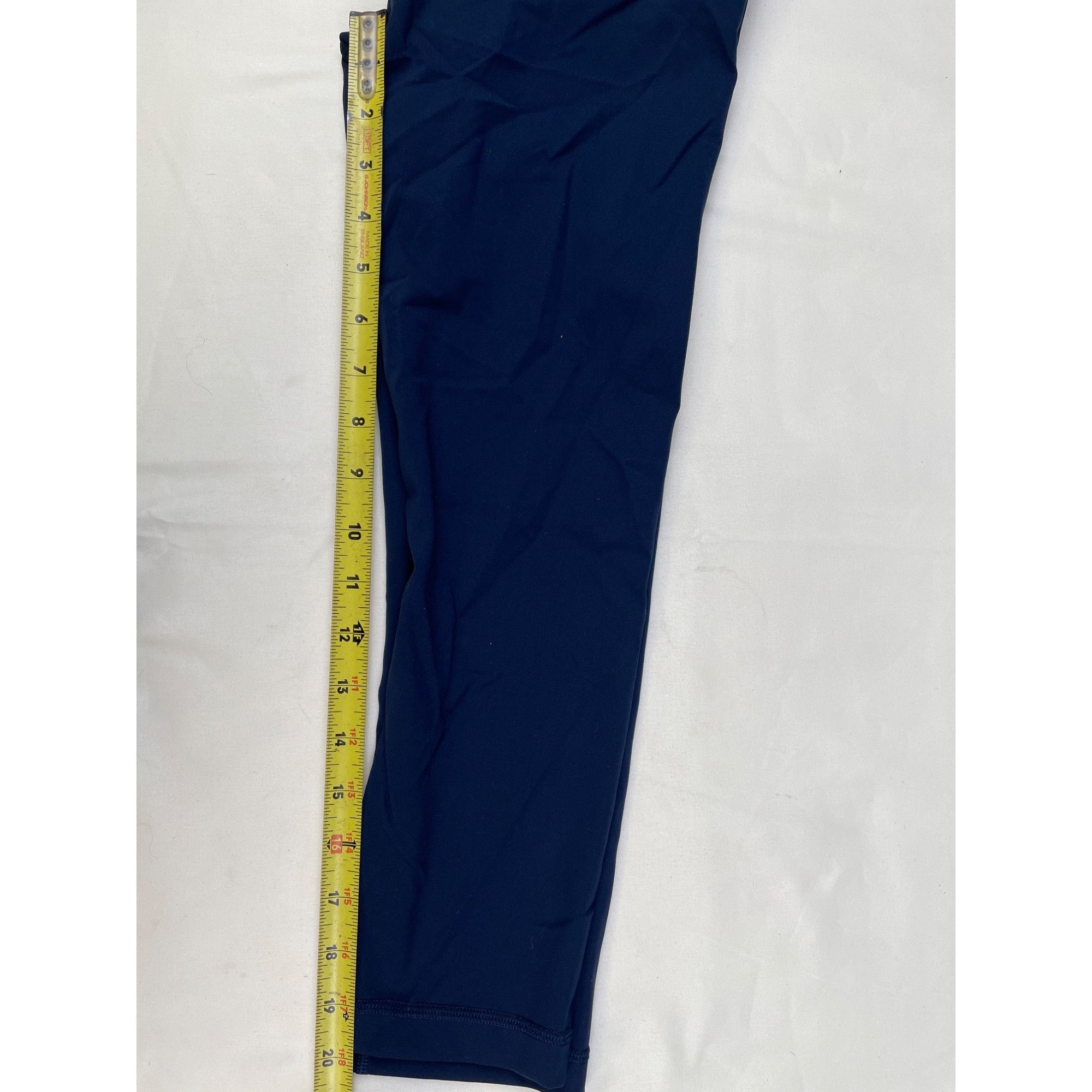 Lululemon Lululemon Women's Blue Cropped Stretch Pants/ Leggings Size Size 27" / US 4 / IT 40 - 6 Thumbnail