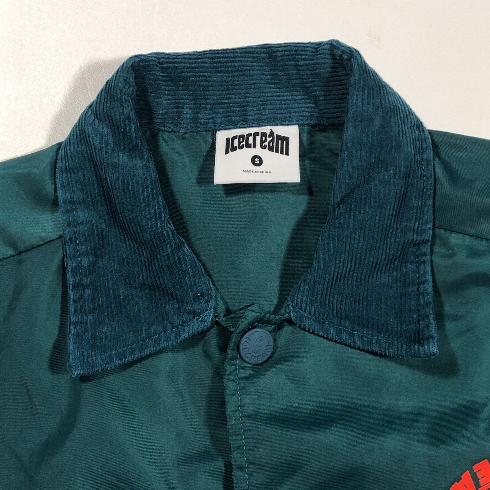Billionaire Boys Club × Icecream Ice Cream Collared Coach Jacket Coat Green Orange size Small Size US S / EU 44-46 / 1 - 4 Thumbnail