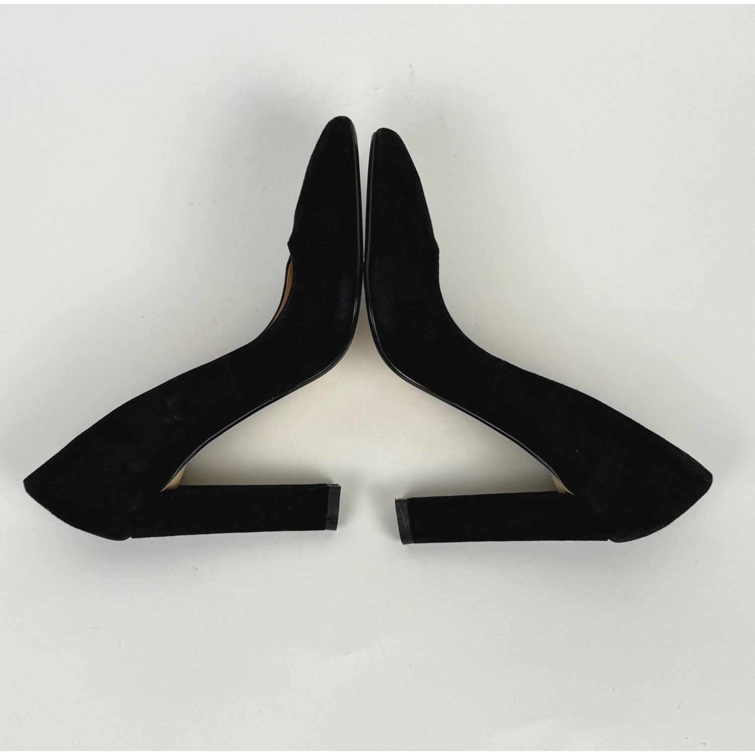 Steve Madden Steve Madden Calista Women's Black Suede Heels Pumps Block H Size US 7.5 / IT 37.5 - 6 Thumbnail