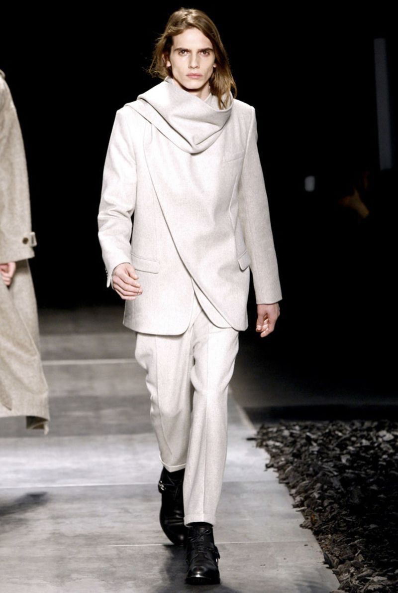 Dior Dior Homme Scarf Collar Tailored Jacket, Kris Van Assche, 52 Size 52R - 9 Thumbnail