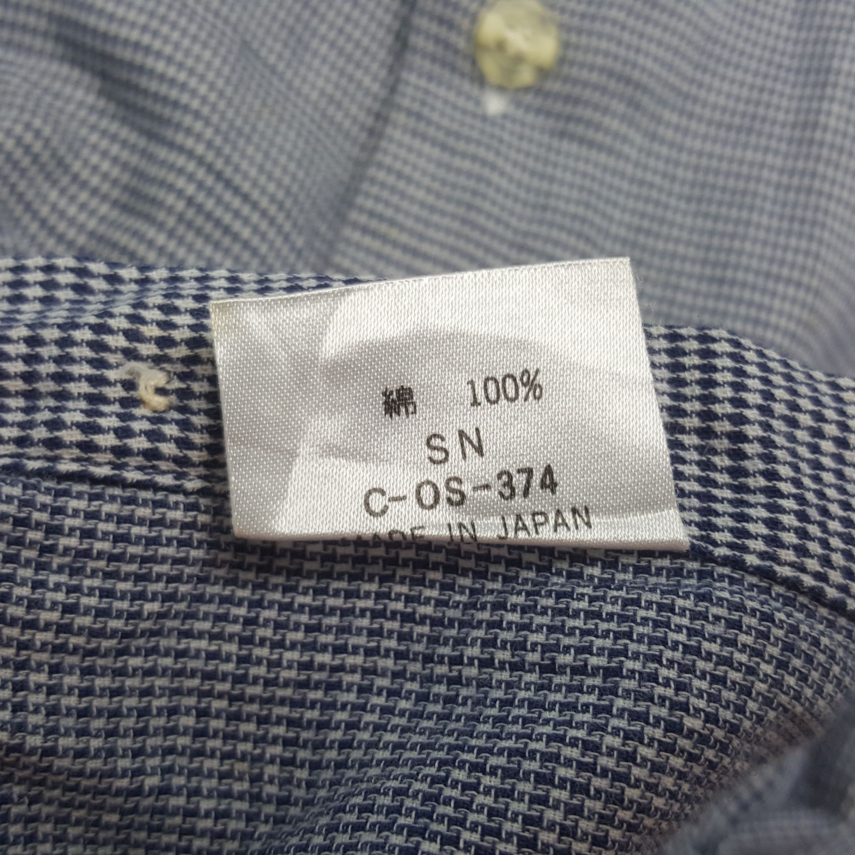 Yohji Yamamoto Vintage A.A.R by Yohji Yamamoto Shirt Button Up RR14 Size US L / EU 52-54 / 3 - 9 Thumbnail