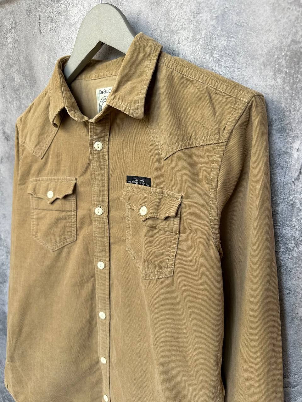 Diesel Diesel Co. Western Corduroy Shirt Vintage Camel Brown Size US S / EU 44-46 / 1 - 6 Thumbnail