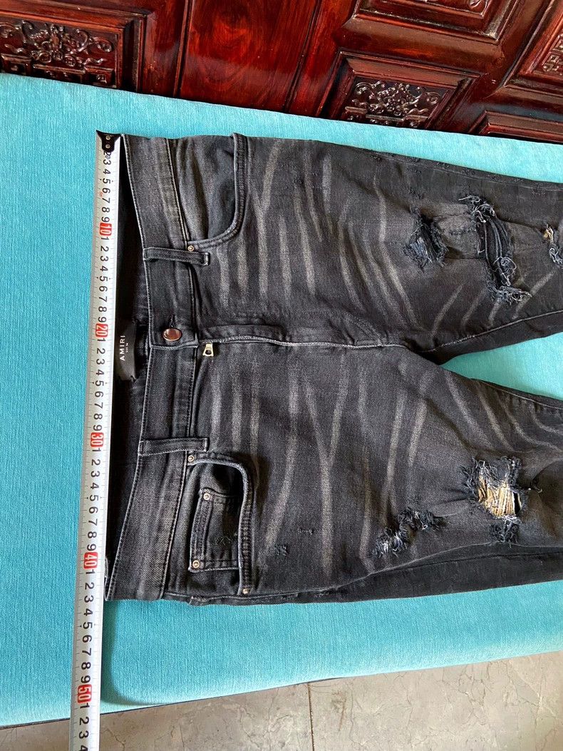 Amiri Amiri Elastic Denim Pants Size US 34 / EU 50 - 3 Thumbnail