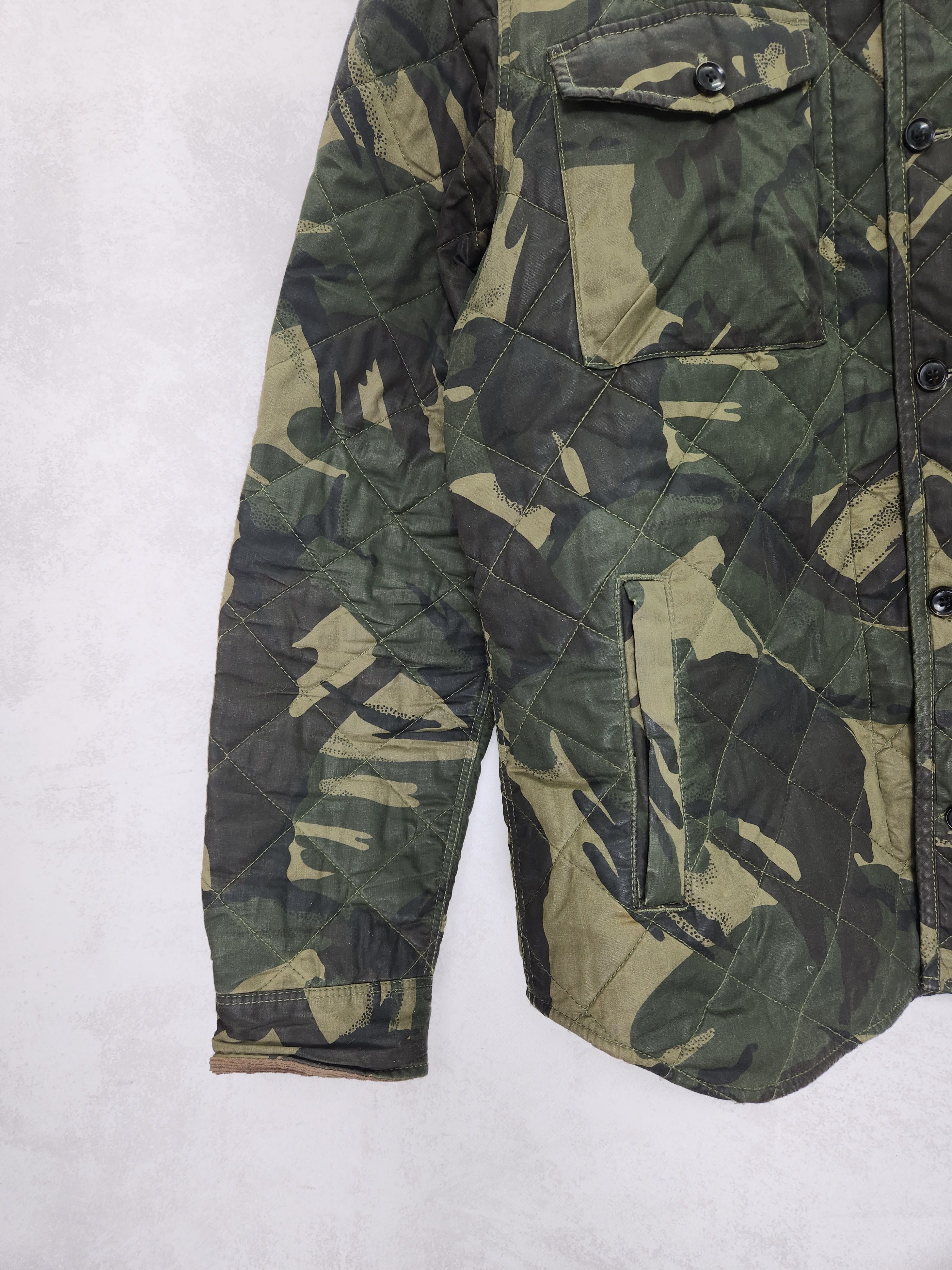 Allsaints Allsaints spitalfields camo jacket button ups size M Size US M / EU 48-50 / 2 - 4 Thumbnail