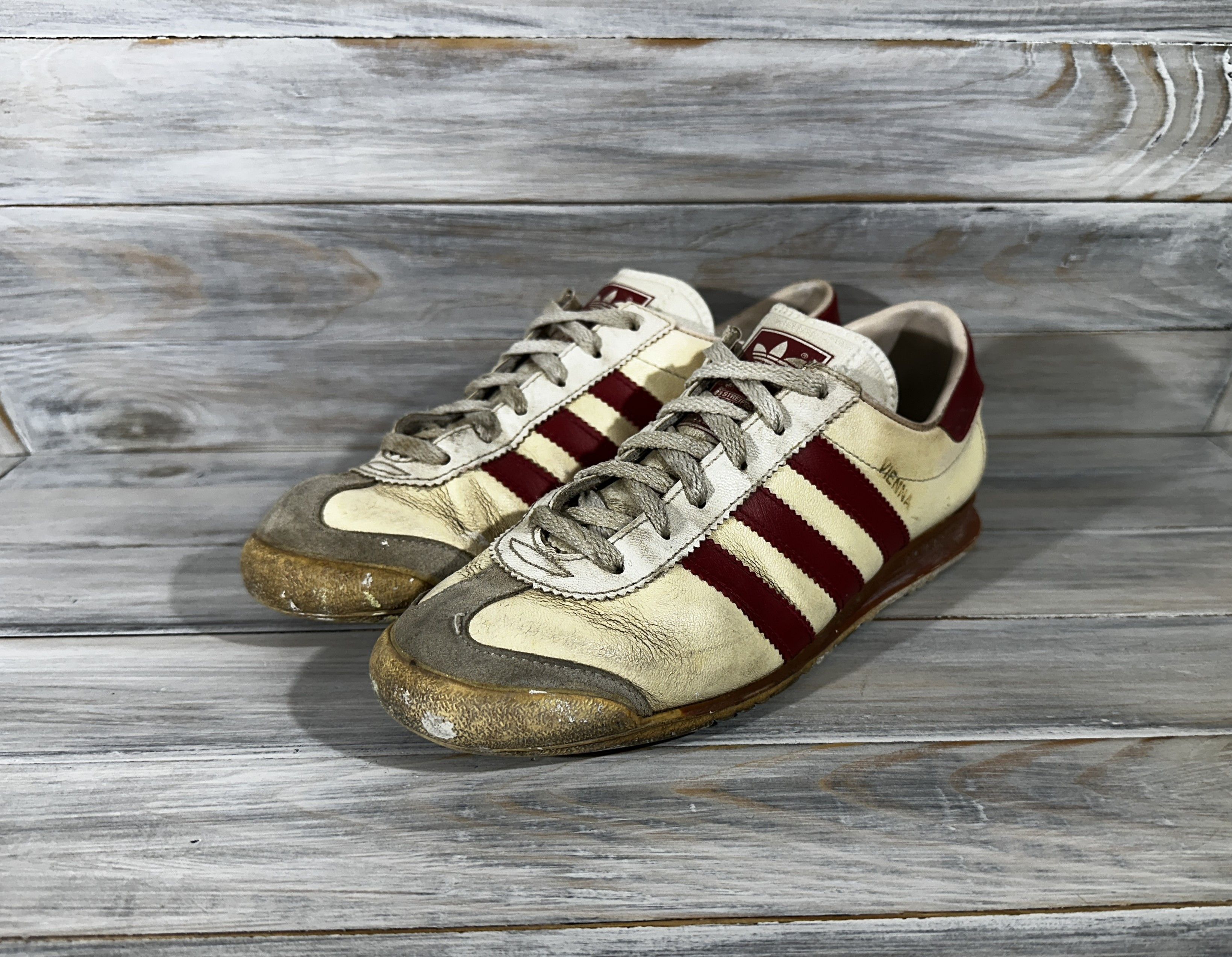 Adidas Vintage Adidas Vienna Made In West Germany Retro Very Rare Size US 6 / EU 39 - 4 Thumbnail