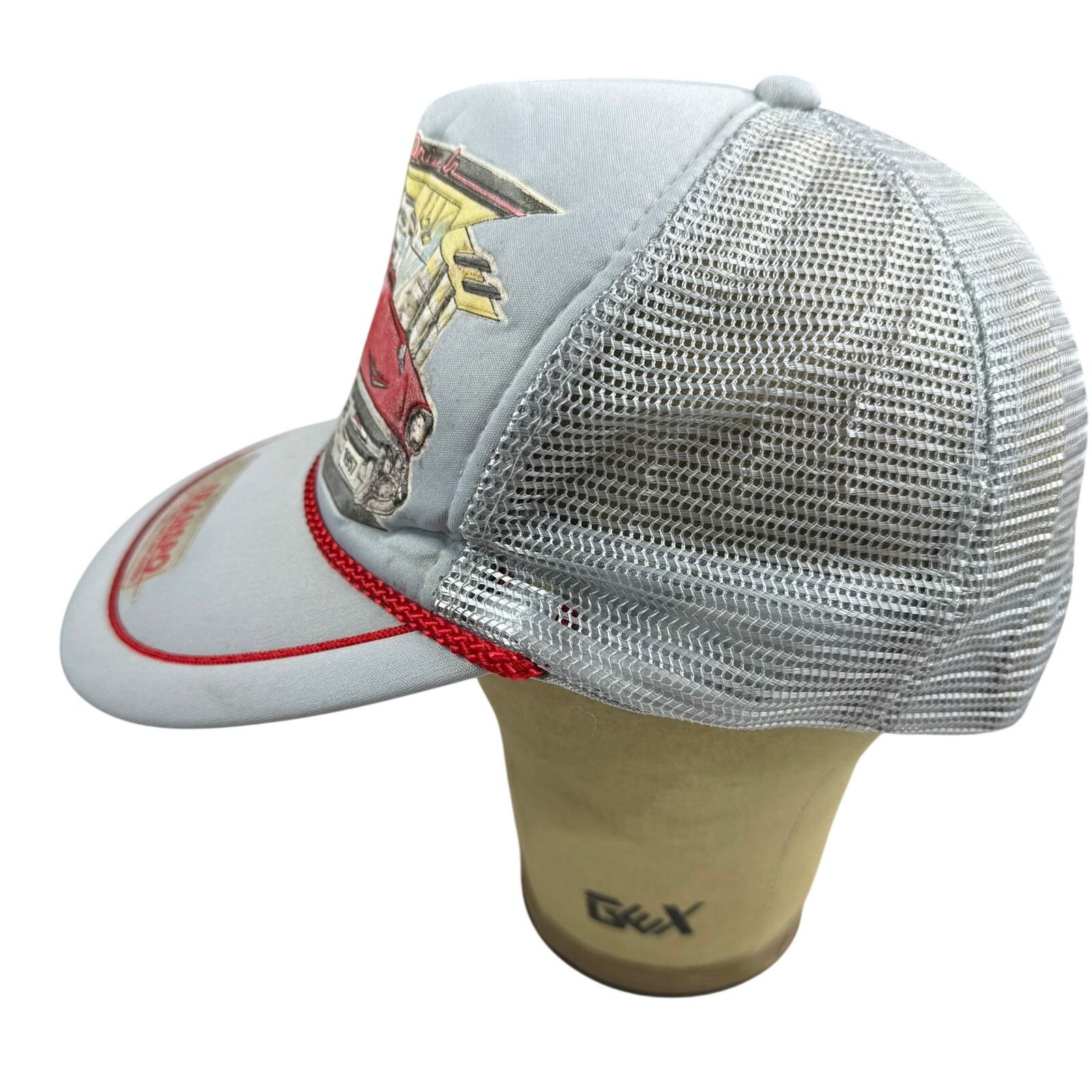 Other Vintage 80s Transpo Electric Trucker Snapback Hat Size ONE SIZE - 2 Thumbnail