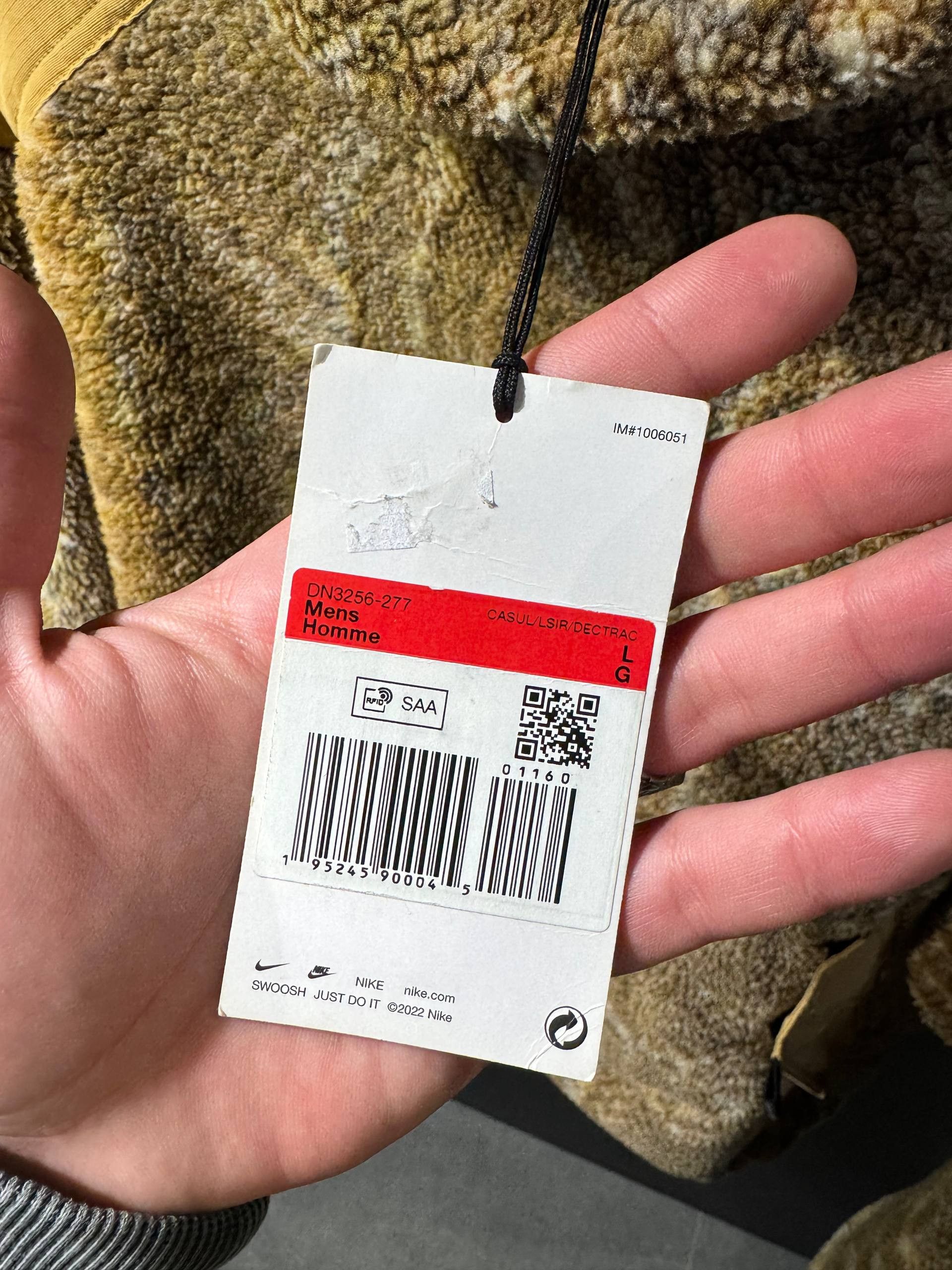 Nike × Supreme Nike ACG x Supreme Sherpa Ninja Fleece Tech Size US L / EU 52-54 / 3 - 7 Thumbnail