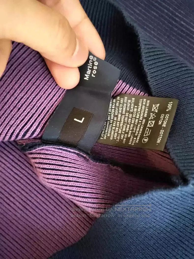 Martine Rose Martine Rose purple hoodie. Size US L / EU 52-54 / 3 - 2 Thumbnail