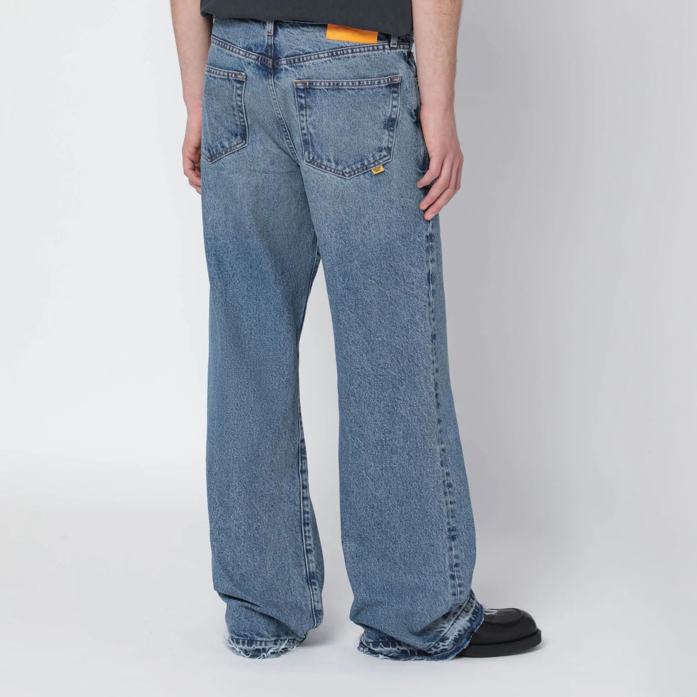 Gallery Dept. o1d2blof0426 Denim Jeans in Blue Size US 34 / EU 50 - 4 Thumbnail