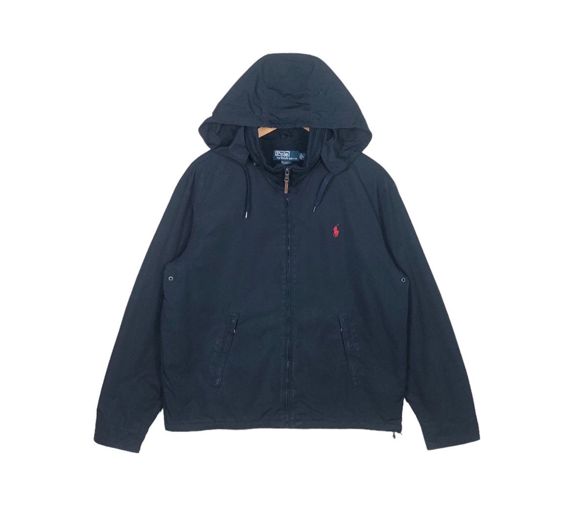 Polo Ralph Lauren Polo Ralph Lauren Nylon Hoodie Jacket Size US L / EU 52-54 / 3 - 1 Thumbnail