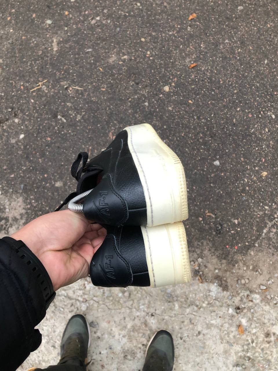Nike × Vintage VERY RARE NIKE AIR FORCE DESIGNER SNEAKERS JAPAN STYLE Y2K Size US 8 / IT 38 - 11 Thumbnail