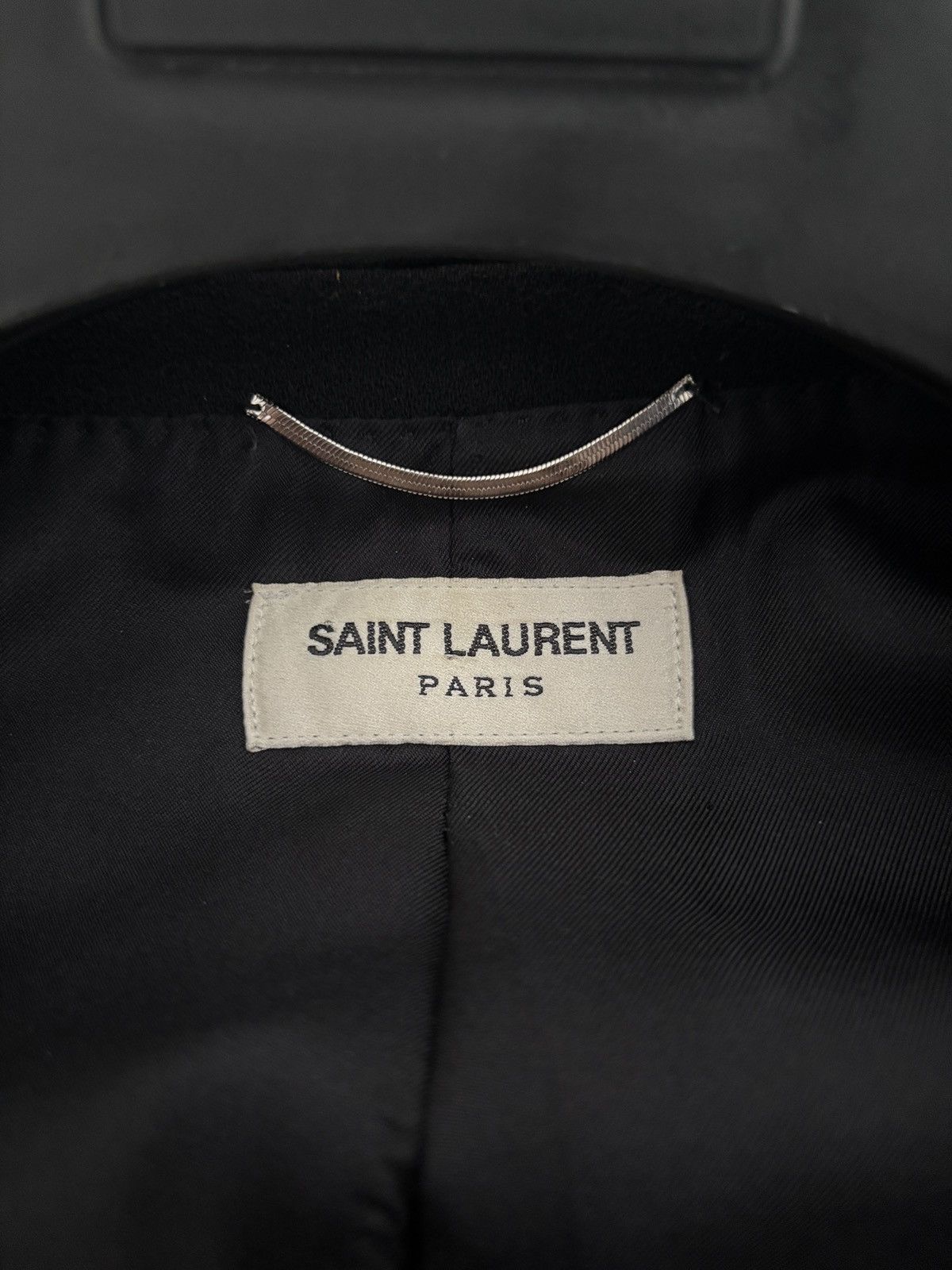 Saint Laurent Paris SLP by Hedi Slimane ss13 Le Smoking black suit jacket blazer Size US M / EU 48-50 / 2 - 4 Thumbnail