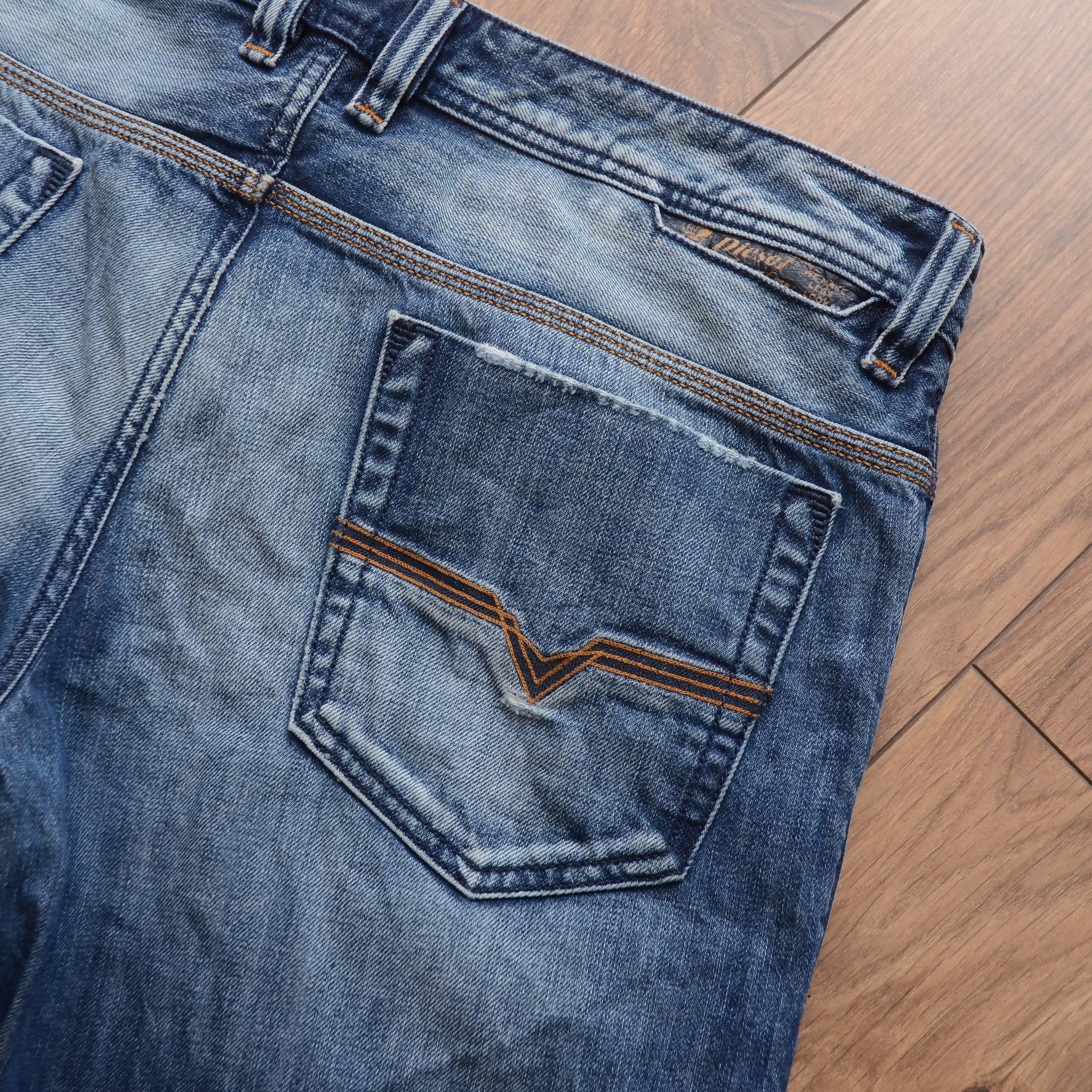 Diesel Diesel 3D Jeans Men W34 L30 Safado Straight Y2K Bootcut Size US 34 / EU 50 - 8 Thumbnail