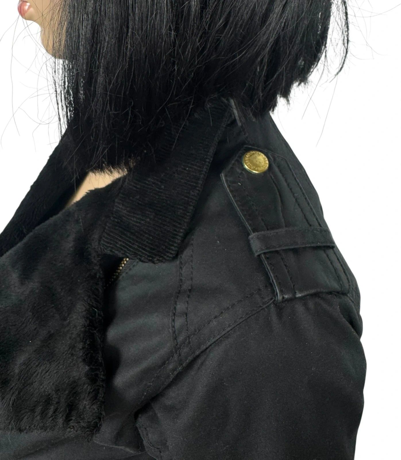 Barbour Barbour International Wax Asymmetrical Jacket Biker UK8 US4 Size S / US 4 / IT 40 - 7 Thumbnail