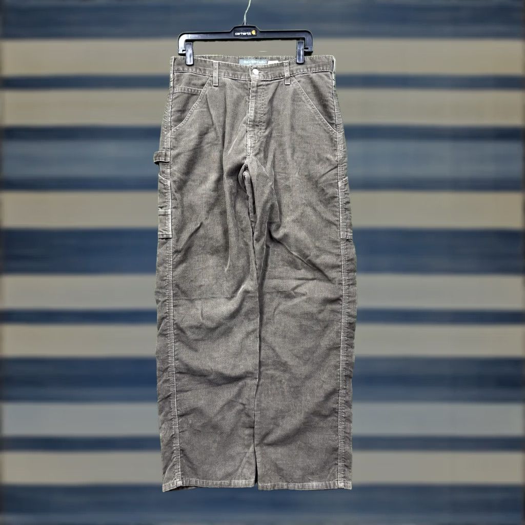 Levi's VINTAGE Levi's SilverTab Corduroy Pants Mens 32x34 Brown Carpenter Baggy 90s Grunge Streetwear Jeans Men Baggy Levi's Silvertab Size US 32 / EU 48 - 1 Thumbnail