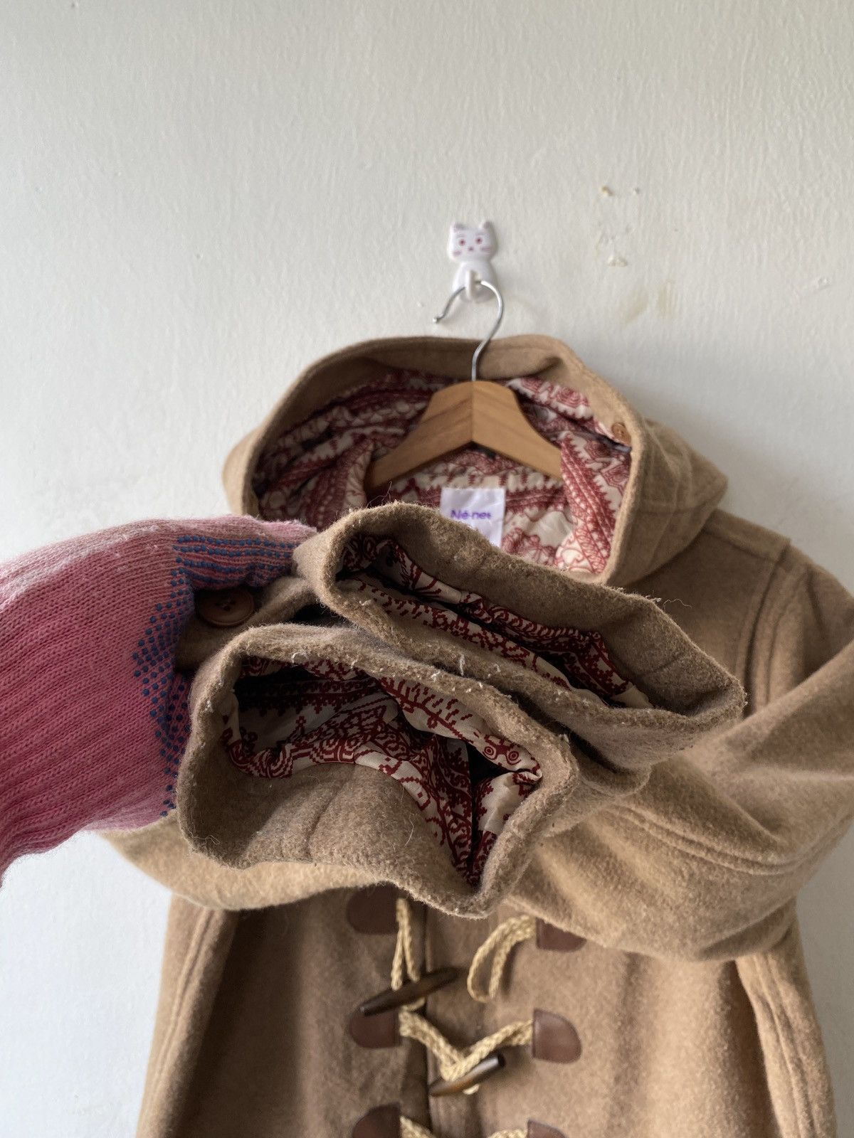 Issey Miyake Net-net Japan By Issey Miyake Wool Duffle Jacket Size US M / EU 48-50 / 2 - 8 Thumbnail